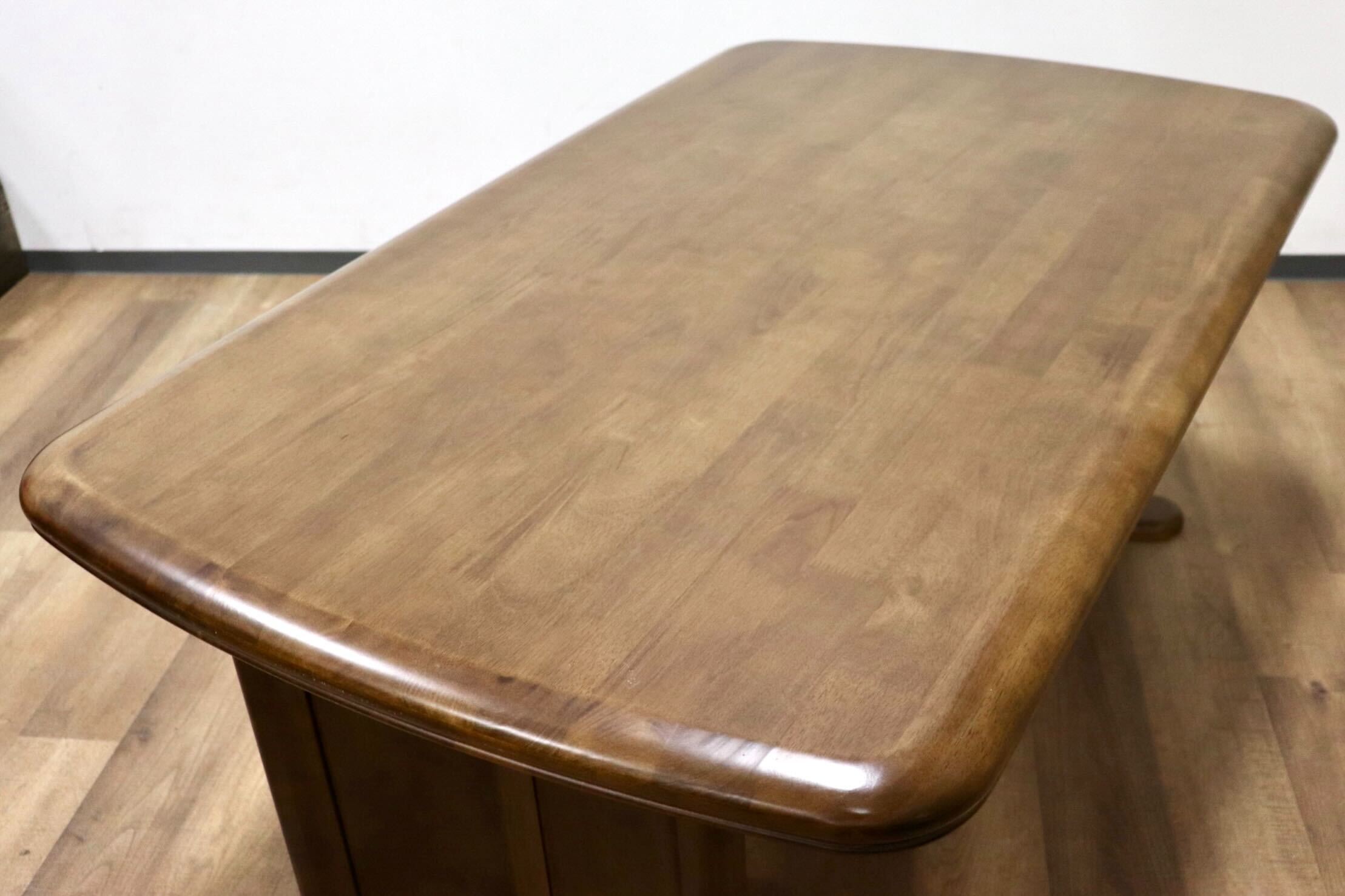 GMGS264○karimoku / カリモク ダイニングテーブル 食卓テーブル テーブル 机 作業台 天然木 和モダン レトロ カントリー 国産家具