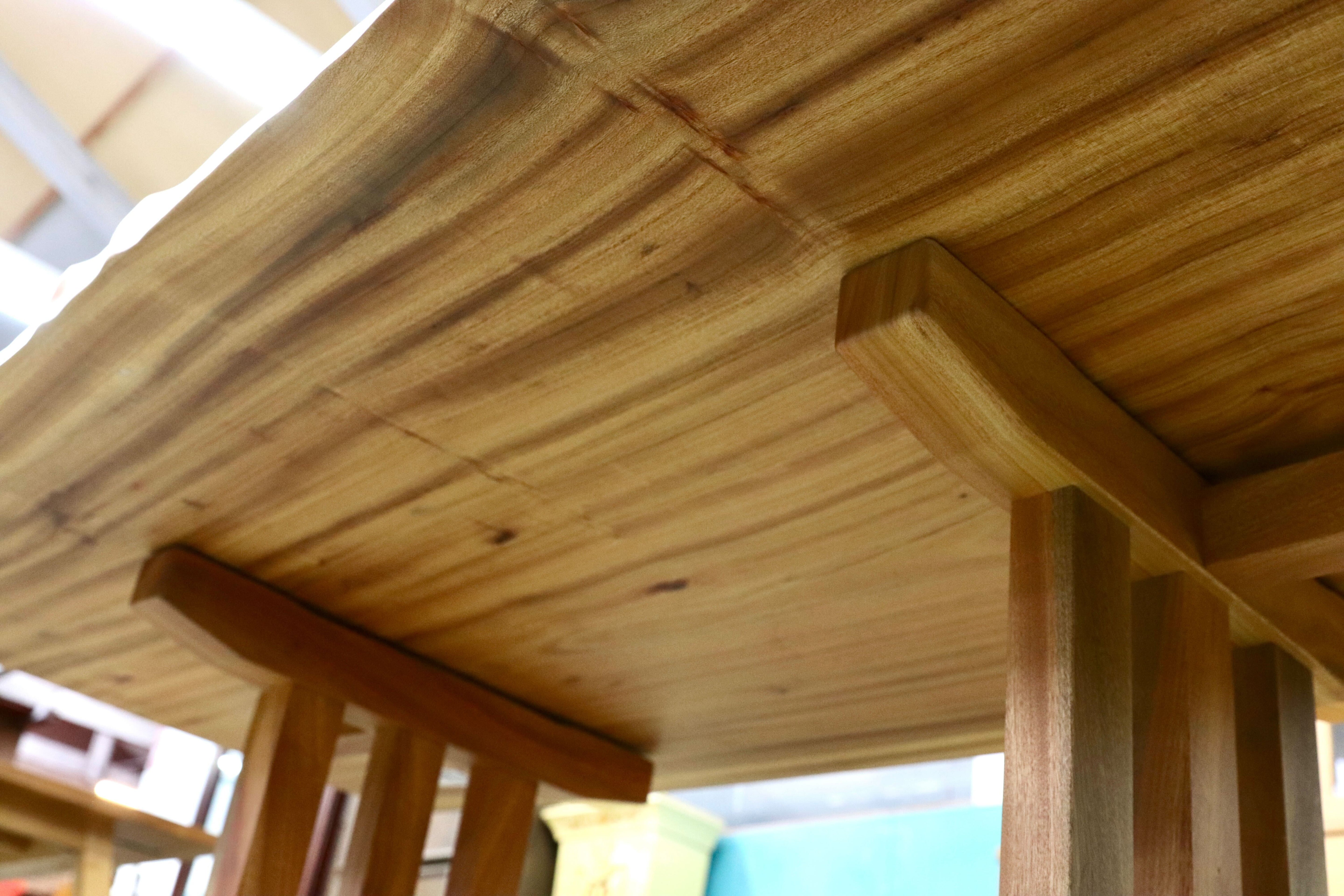 GMIH337○楠 一枚板 ナチュラル モダン ダイニングテーブル 食卓テーブル 定価約65万 モデルルーム展示品