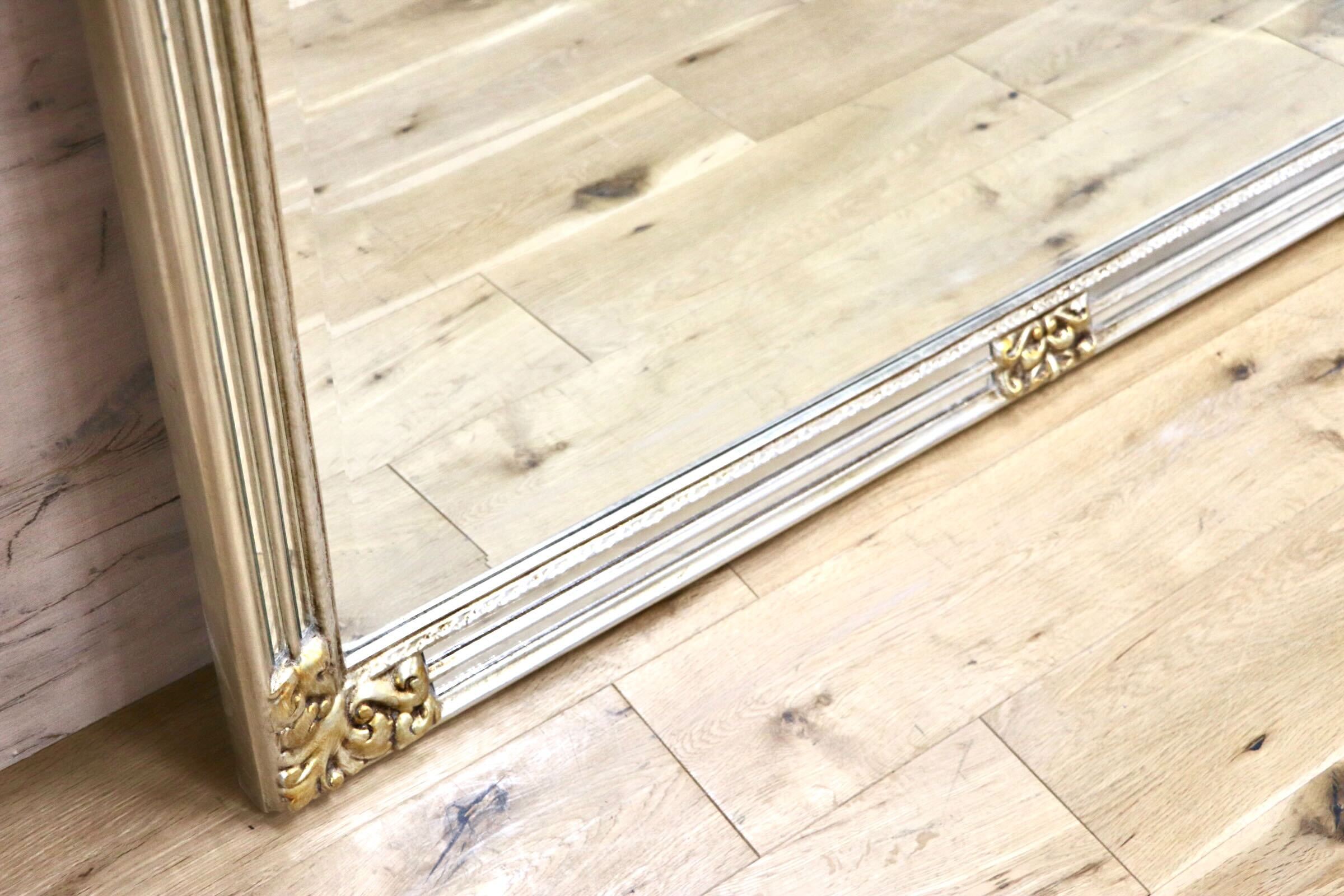 GMFK842○アンティーク調 ウォールミラー 壁掛けミラー クラッシック エレガント ヨーロピアン 鏡 インテリア ミラー