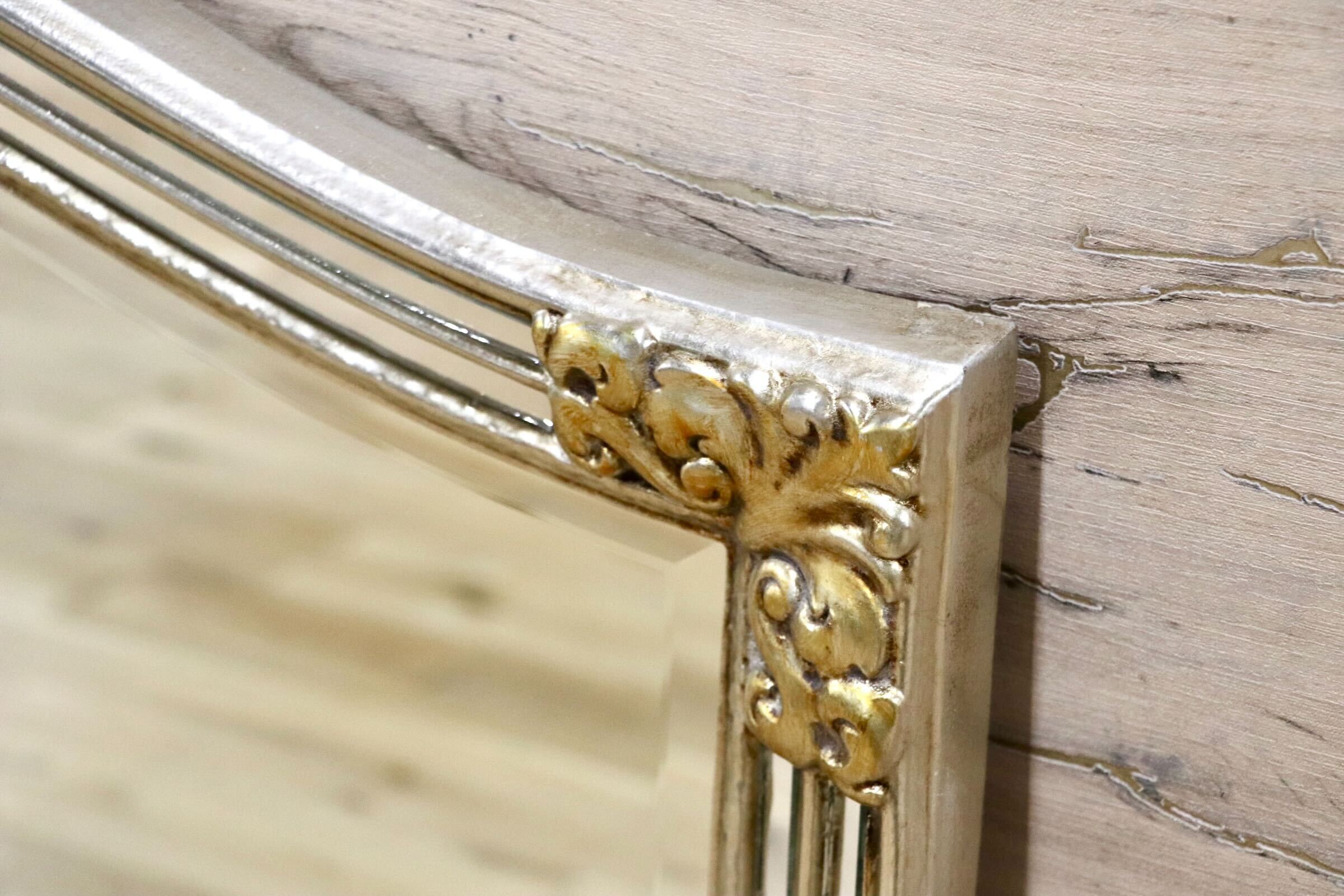 GMFK842○アンティーク調 ウォールミラー 壁掛けミラー クラッシック エレガント ヨーロピアン 鏡 インテリア ミラー