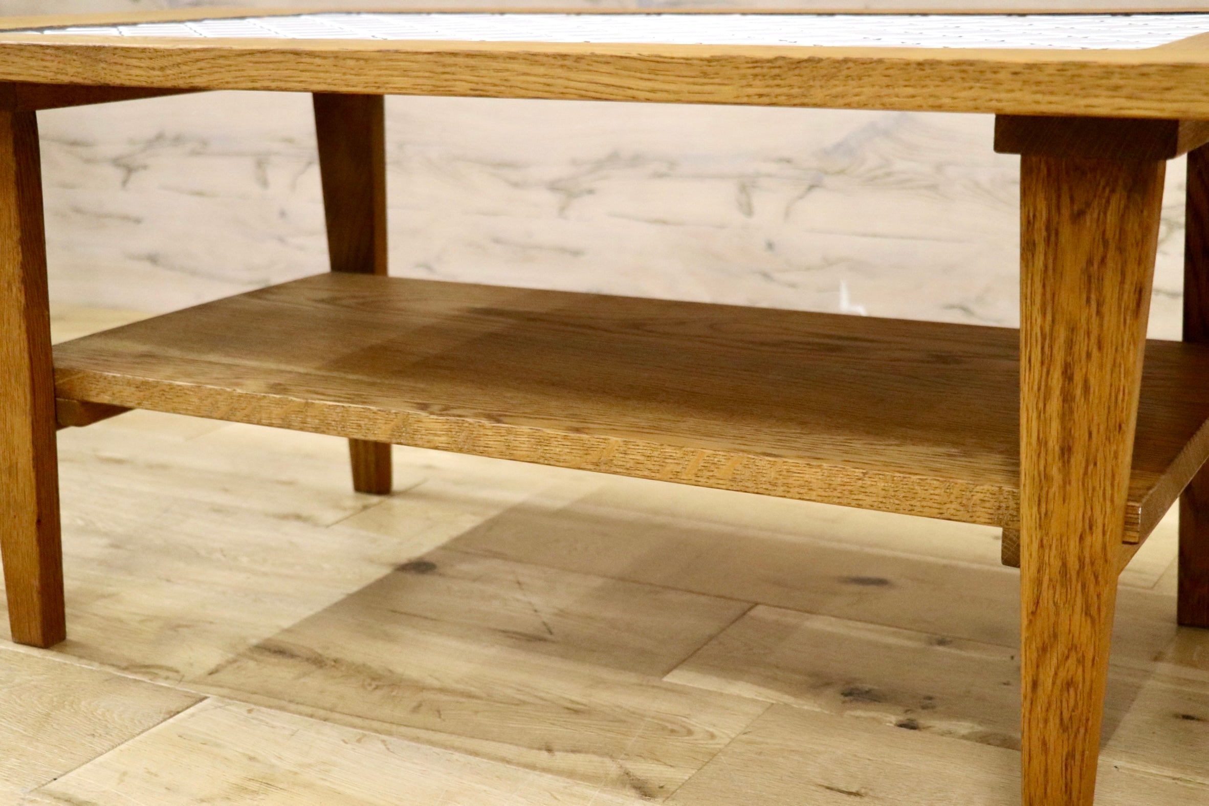 GMJH271○SWITCH / スウィッチ Tile Living Table センターテーブル リビングテーブル ホワイトオーク無垢材 モダン 展示品