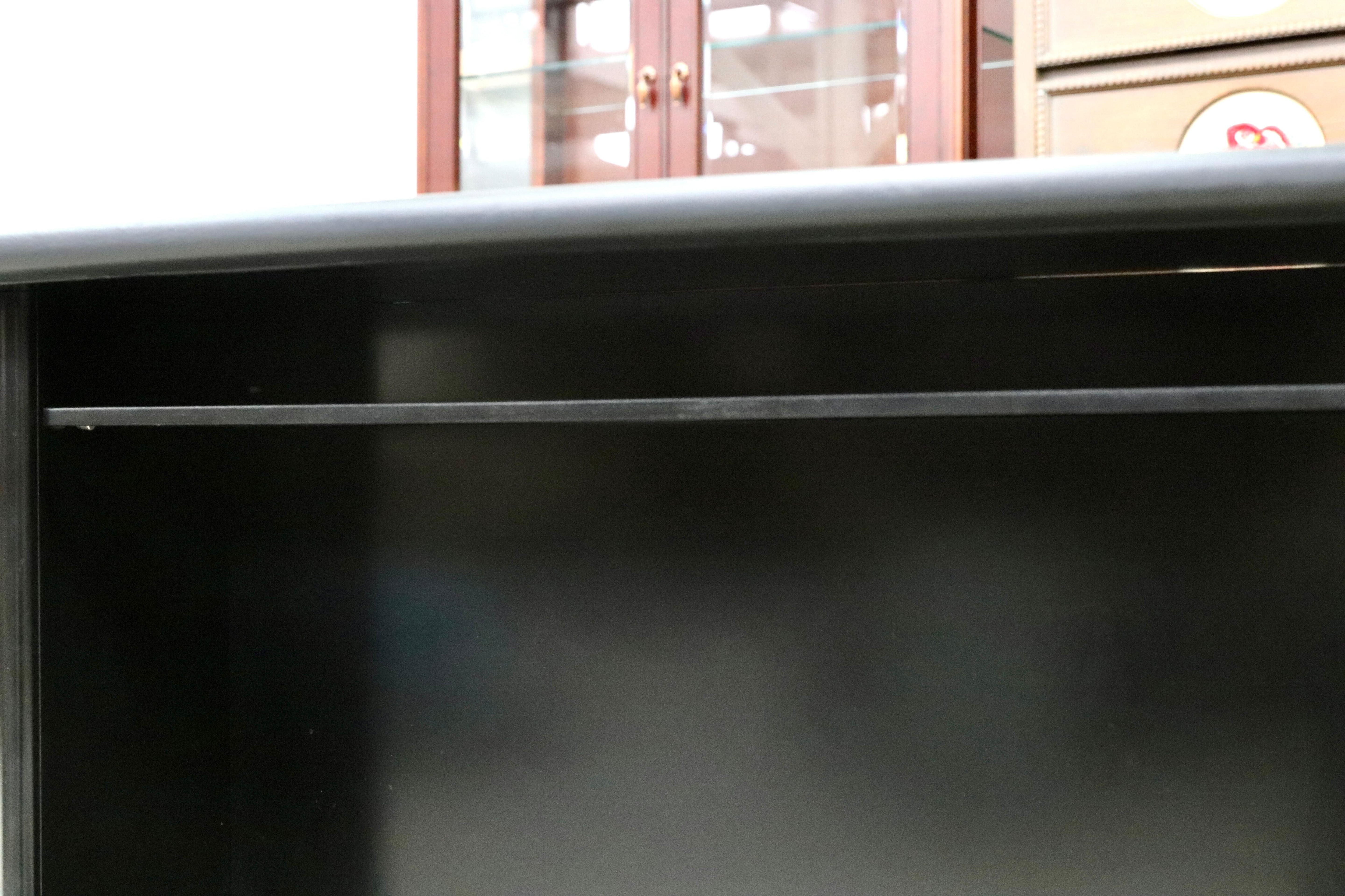 GMIS434E○モリシゲ / MORISHIGE マリーナ75 カウンターテーブル レザートップ ブラック モダン IDC大塚家具 廃盤 稀少 定価約53万