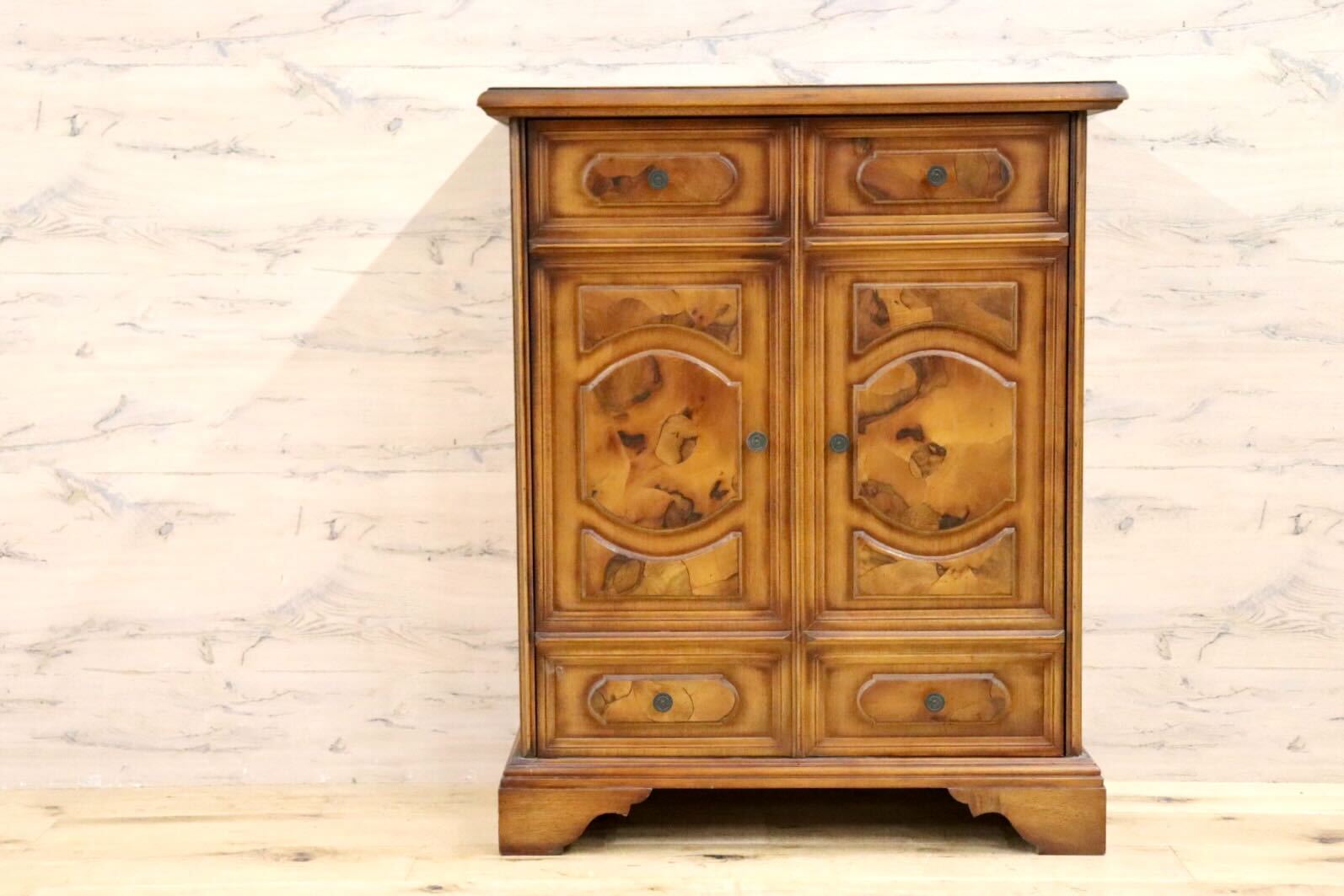 GMHS174○西洋アンティーク スリッパラック 飾り台 花台 電話台 収納家具 玄関収納 ヴィンテージ クラシック