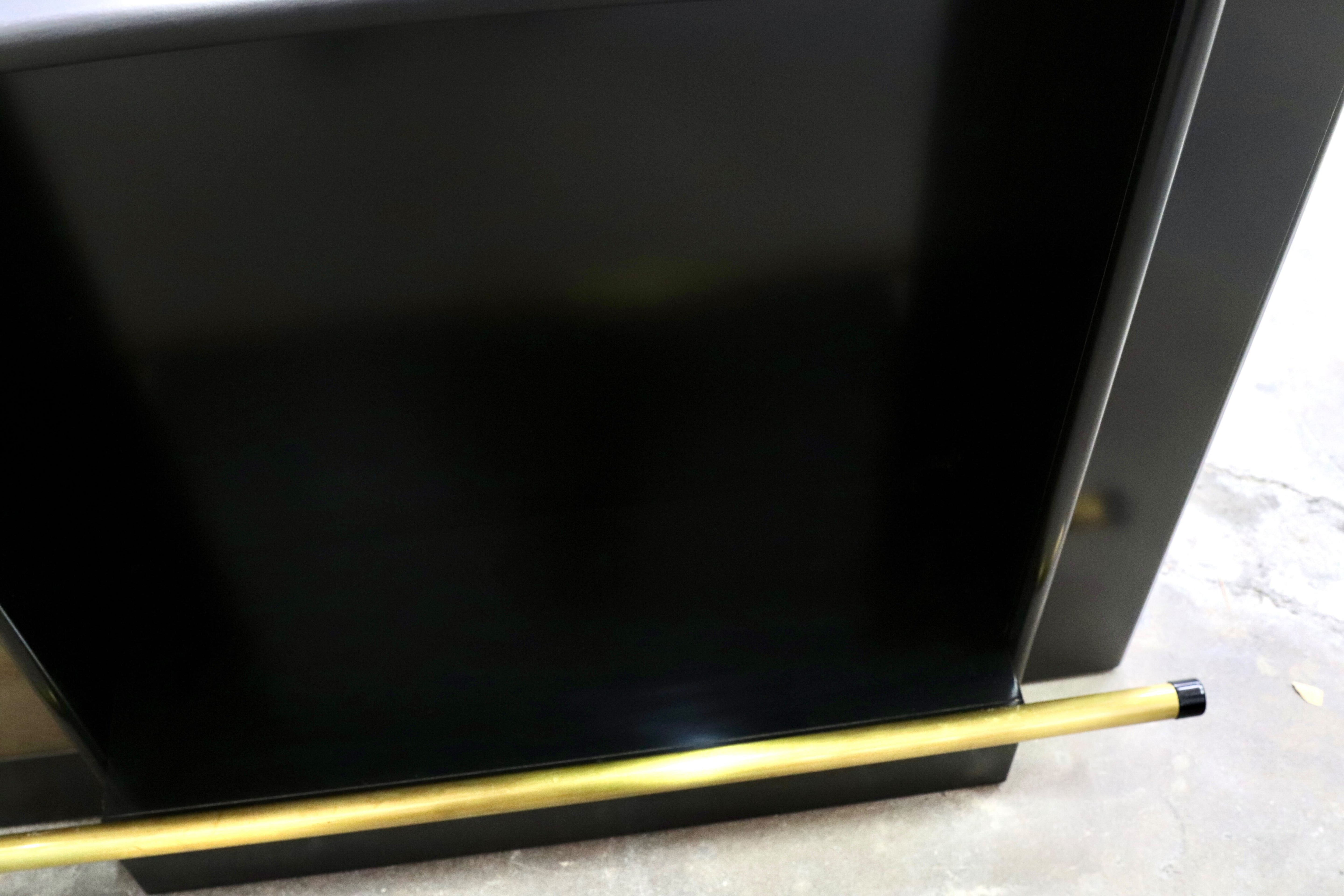 GMIS434E○モリシゲ / MORISHIGE マリーナ75 カウンターテーブル レザートップ ブラック モダン IDC大塚家具 廃盤 稀少 定価約53万