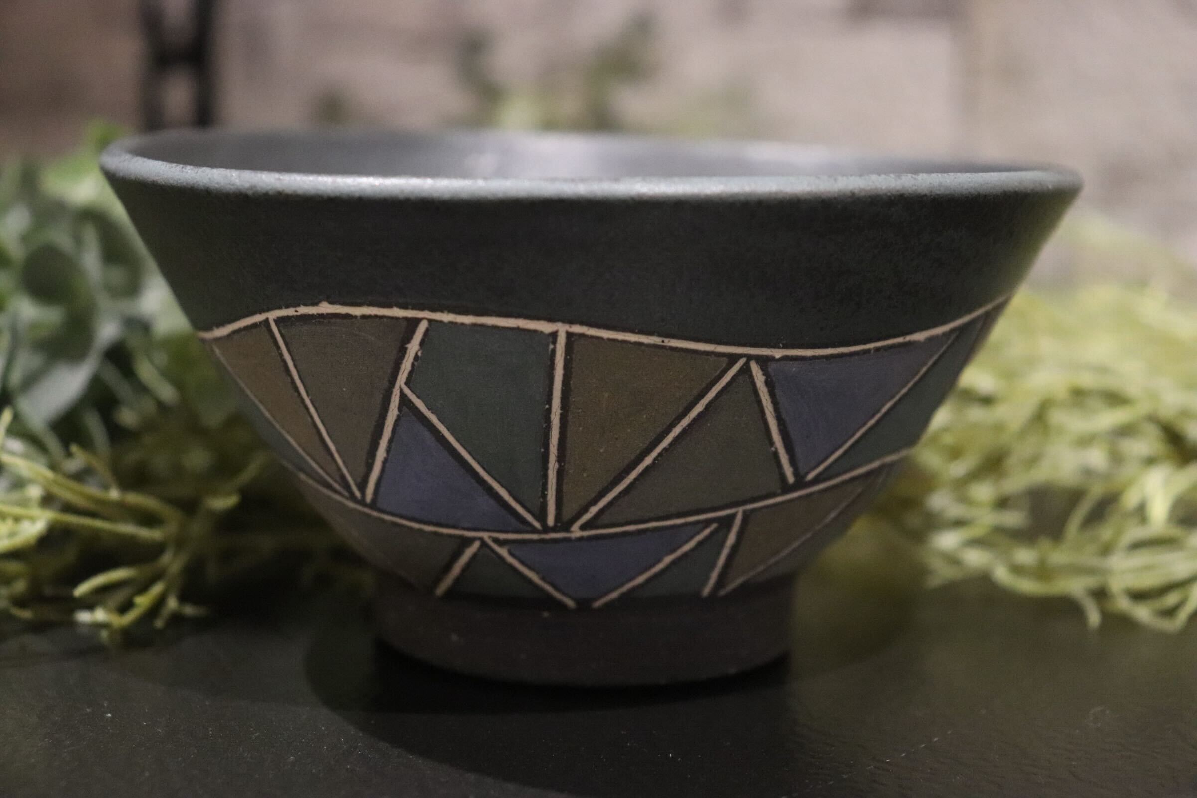 GMIO317○市野悟窯 丹波焼 めしわん 市野哲次 伝統工芸 陶器 未使用