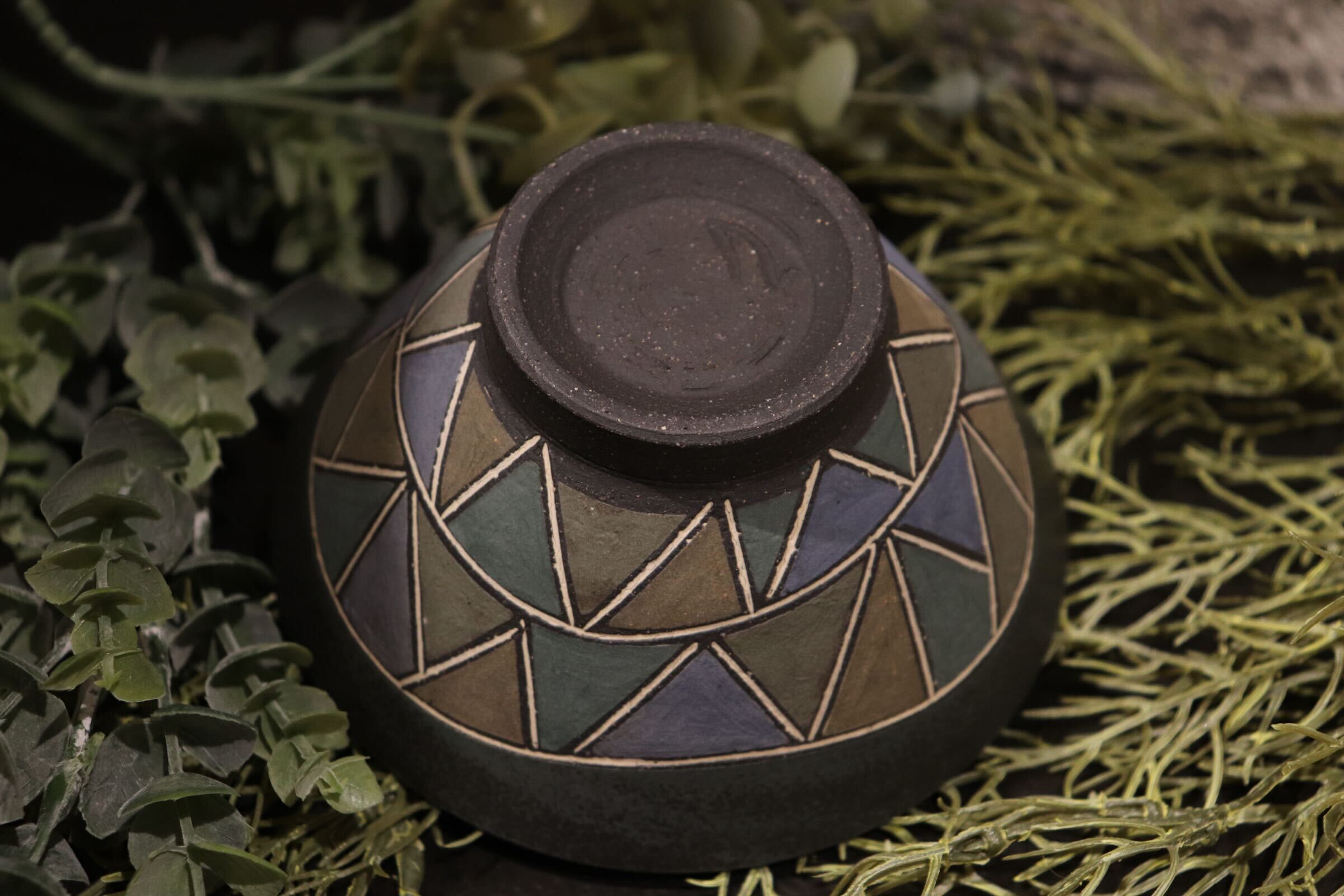 GMIO317○市野悟窯 丹波焼 めしわん 市野哲次 伝統工芸 陶器 未使用