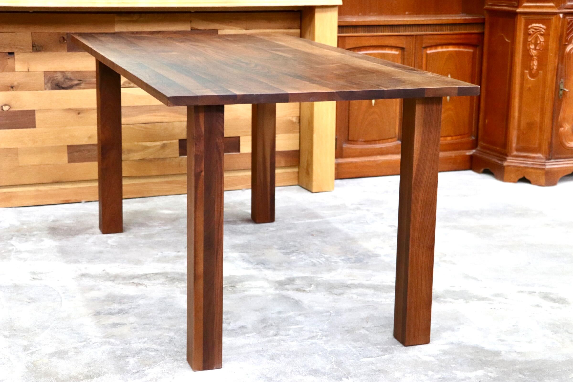 GMHK801○NAGANO INTERIOR / ナガノインテリア ダイニングテーブル ウォールナット 食卓テーブル 作業台 机 テーブル 無垢材 展示品