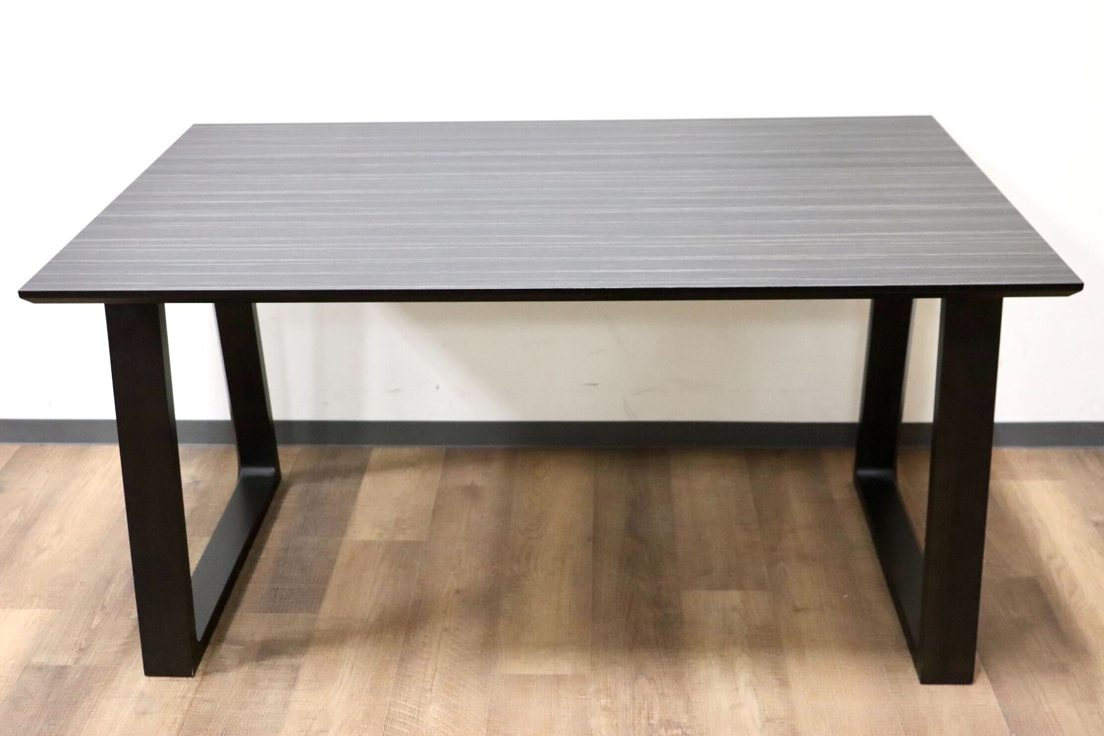 GMGK461○karimoku / カリモク DA4580 ダイニングテーブル 食卓テーブル 作業台 メラミン化粧板 スタイリッシュ モダン 定価9.5万 展示品