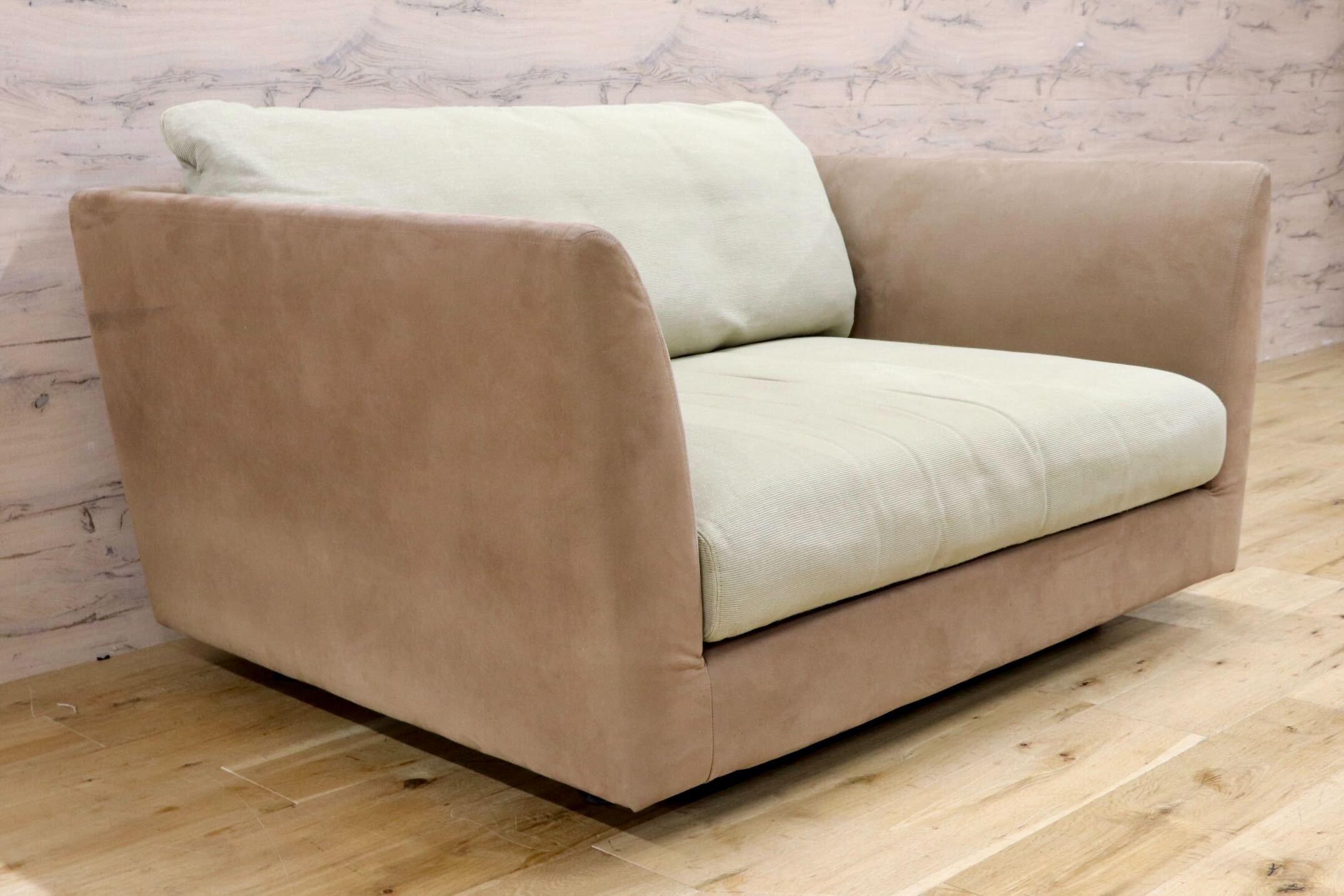 GMHS538○arflex / アルフレックス A SOFA Aソファ 2人掛けソファ ラブソファ ファブリック イタリアモダン 最高級