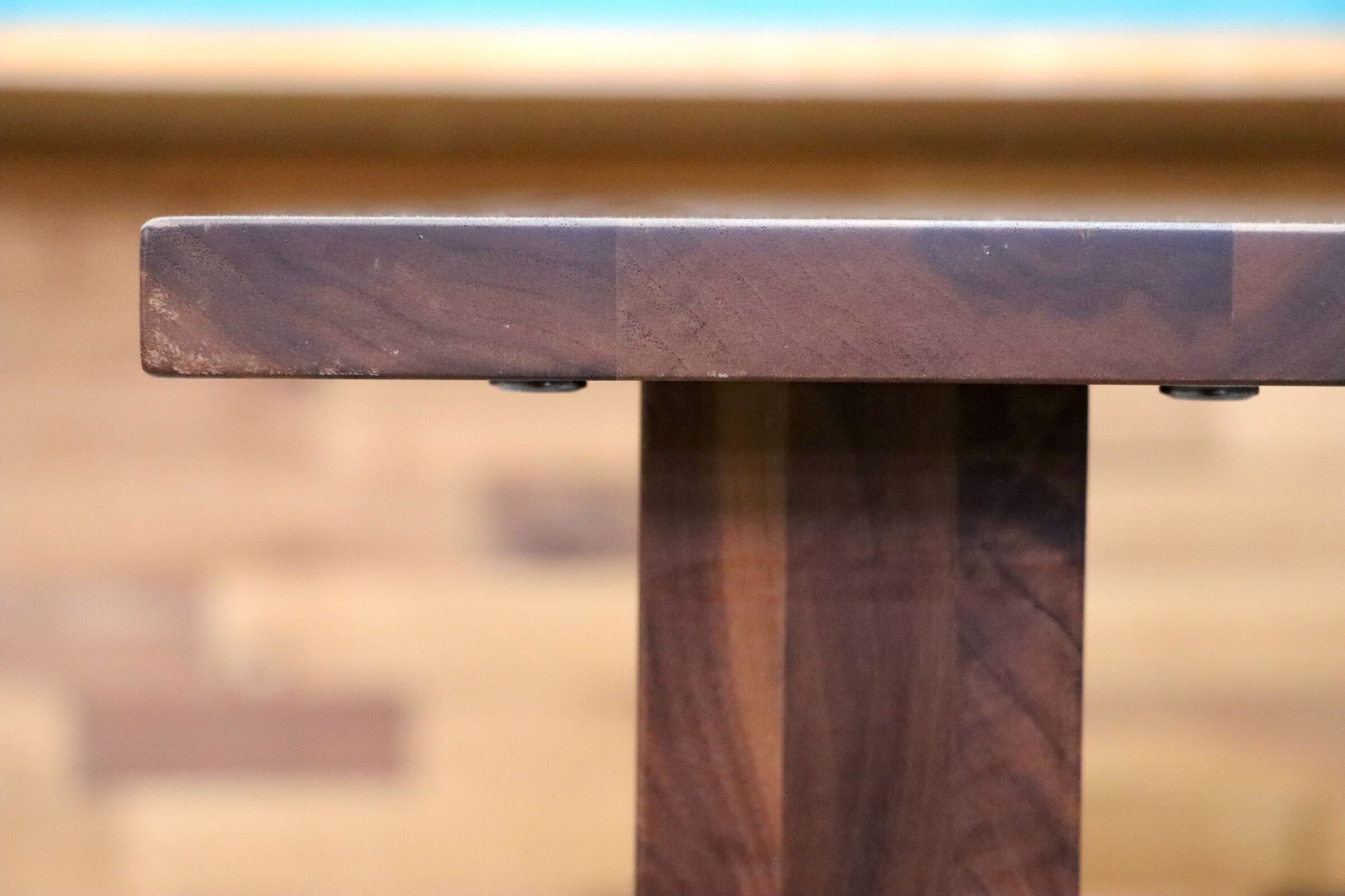 GMHK801○NAGANO INTERIOR / ナガノインテリア ダイニングテーブル ウォールナット 食卓テーブル 作業台 机 テーブル 無垢材 展示品