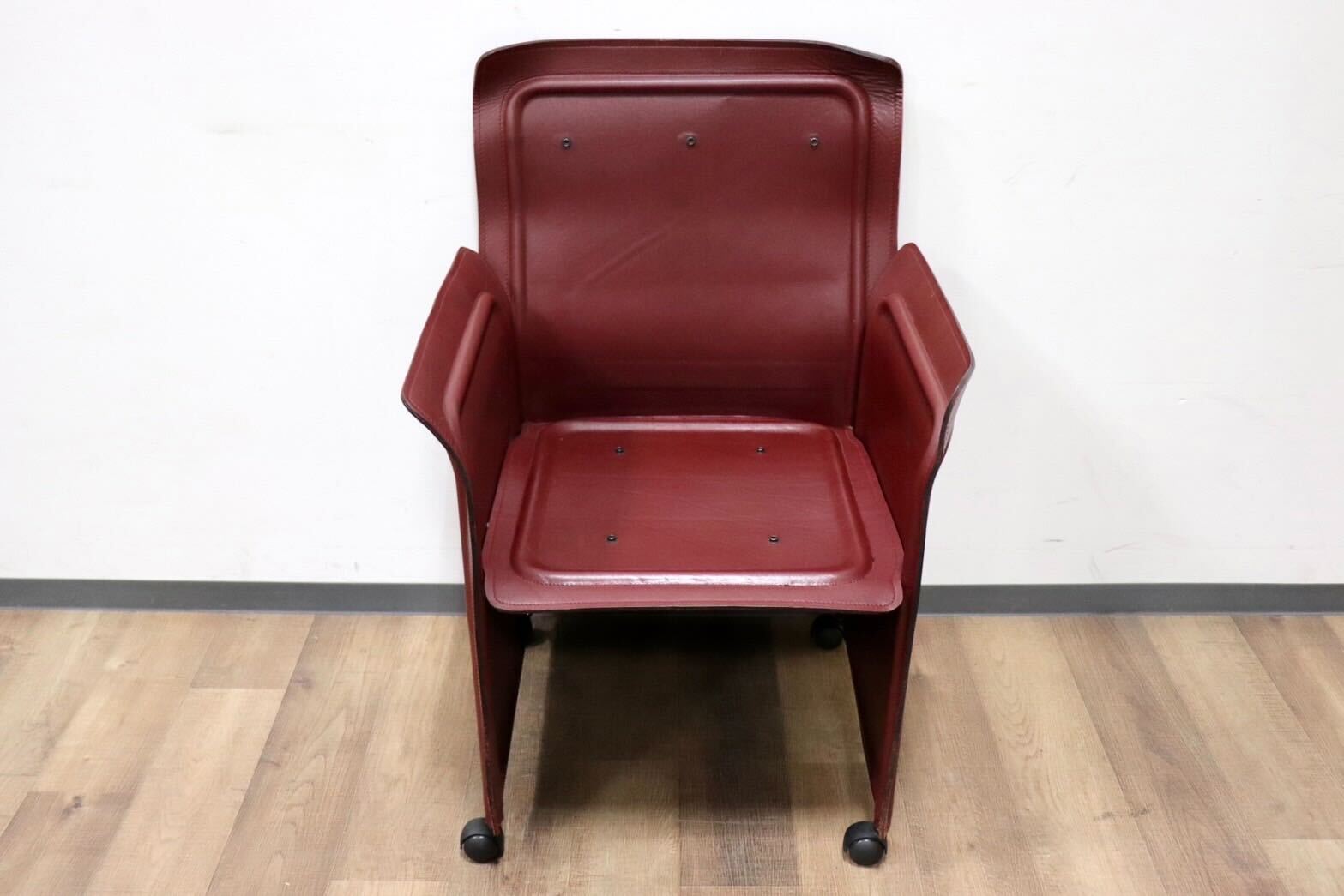 GMGK540G○i4Mariani / クアトロマリアーニ メトーラ イタリア製 ラウンジチェア エグゼクティブチェア 総革 約33万 検)カッシーナ B&B