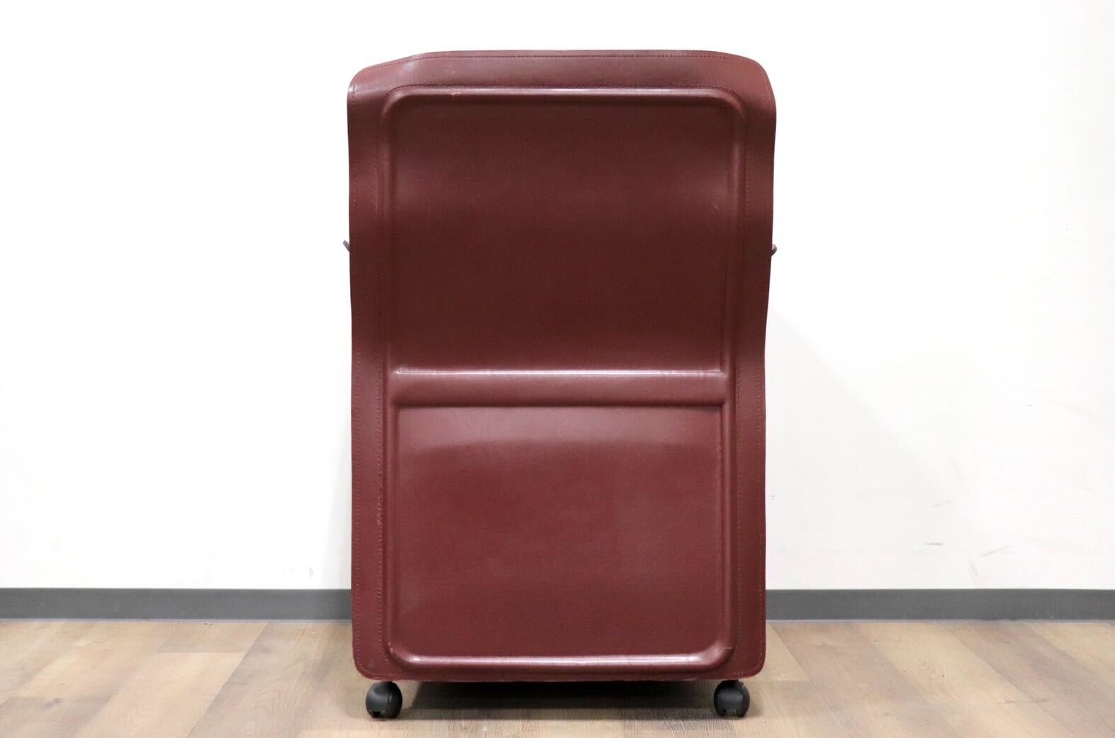 GMGK540G○i4Mariani / クアトロマリアーニ メトーラ イタリア製 ラウンジチェア エグゼクティブチェア 総革 約33万 検)カッシーナ B&B