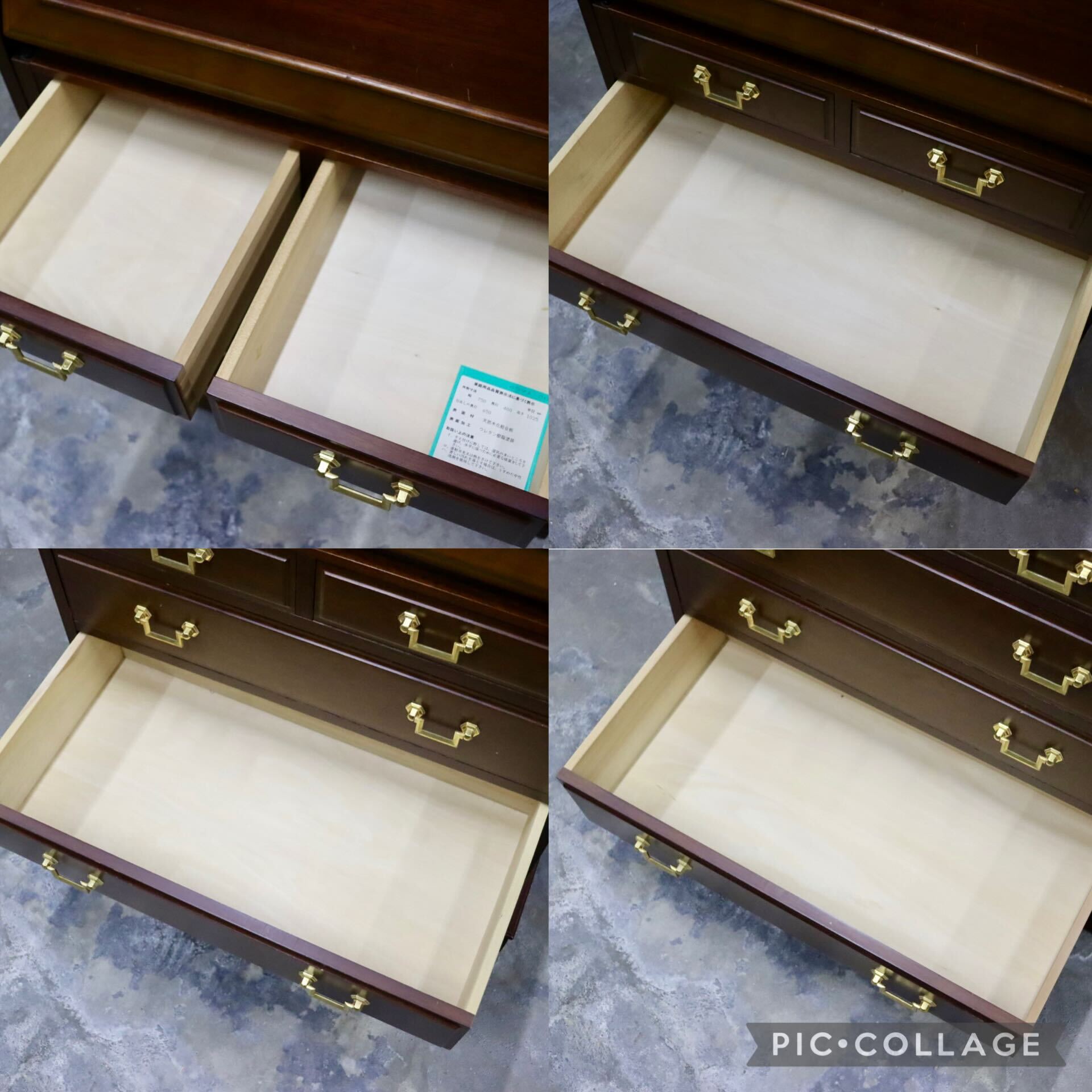 GMIK700○maruni / マルニ 地中海 ライティングビューロー デスク 書斎机 勉強机 収納 机 ヨーロピアン クラシック 定価約24万