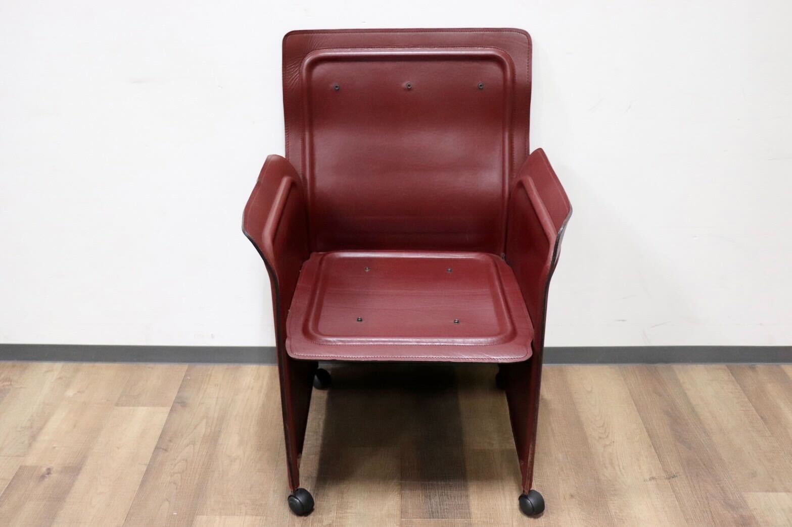 GMGK540H○i4Mariani / クアトロマリアーニ メトーラ イタリア製 ラウンジチェア エグゼクティブチェア 総革 約33万 検)カッシーナ B&B