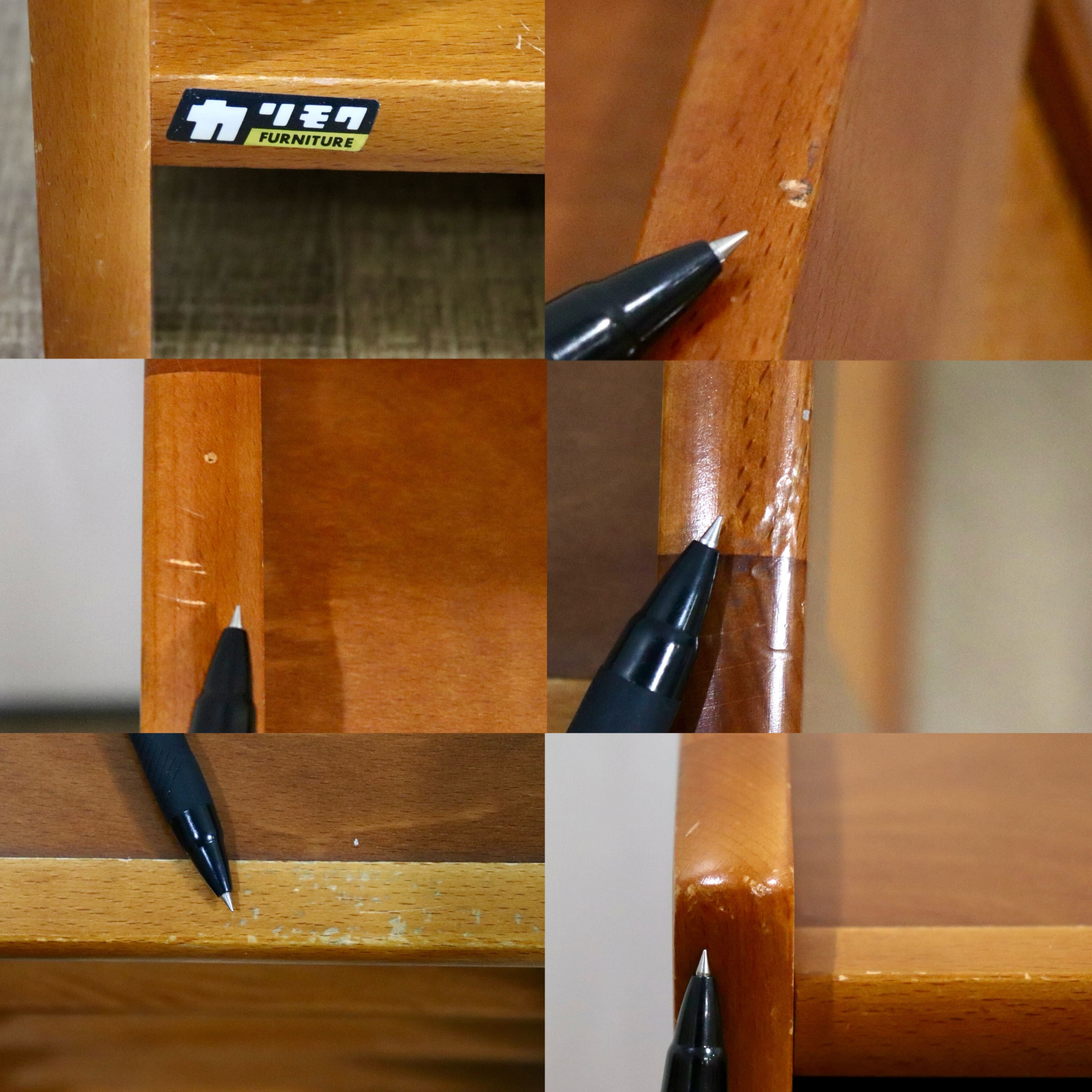 GMHH92○karimoku / カリモク オールドカリモク スリッパラック 靴箱 収納ラック 玄関収納 収納棚 花台 飾り棚 国産家具