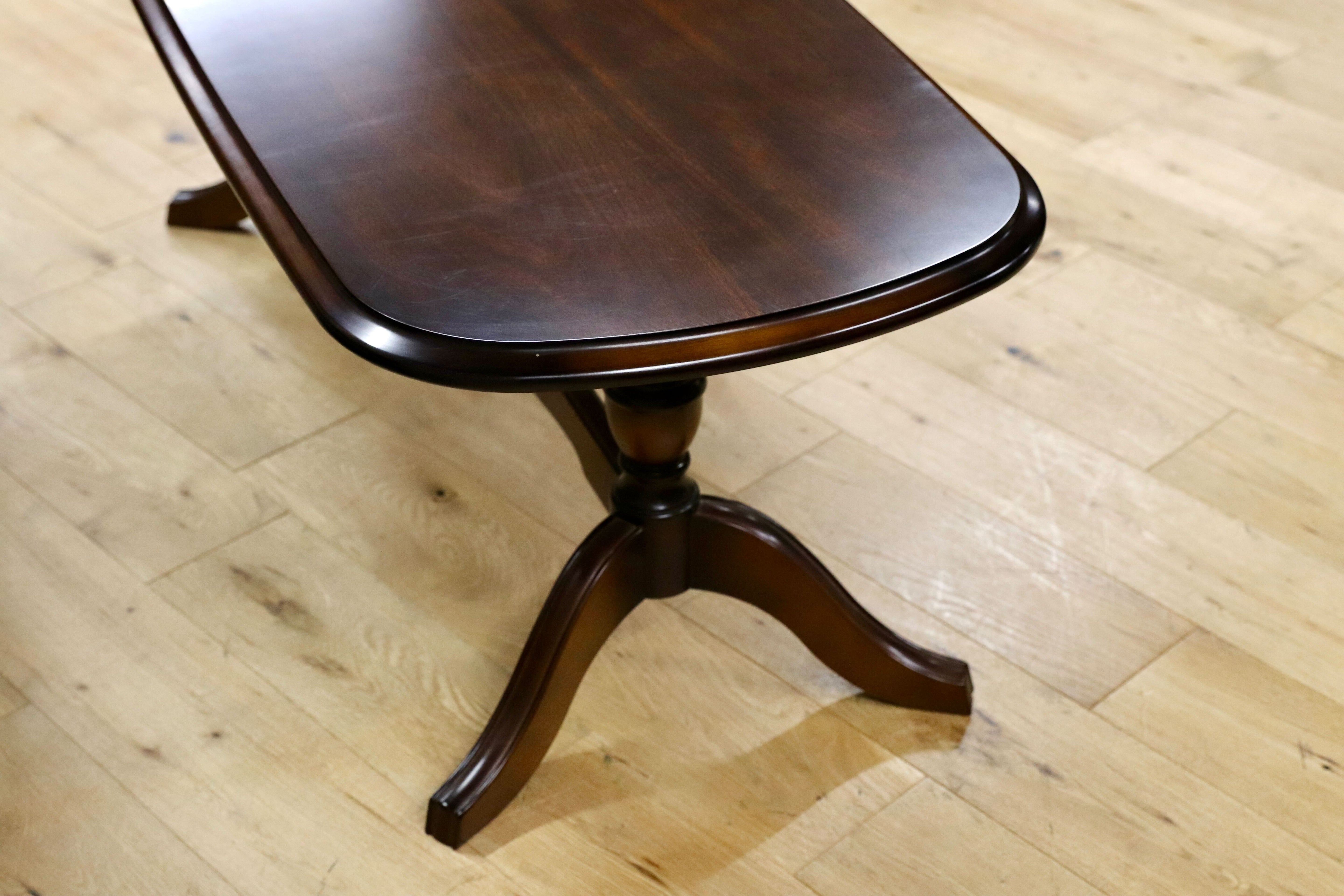 GMHS231○karimoku / カリモク コロニアル センターテーブル リビングテーブル 応接 机 クラシック レトロ 木製 国産家具 定価約8.2万