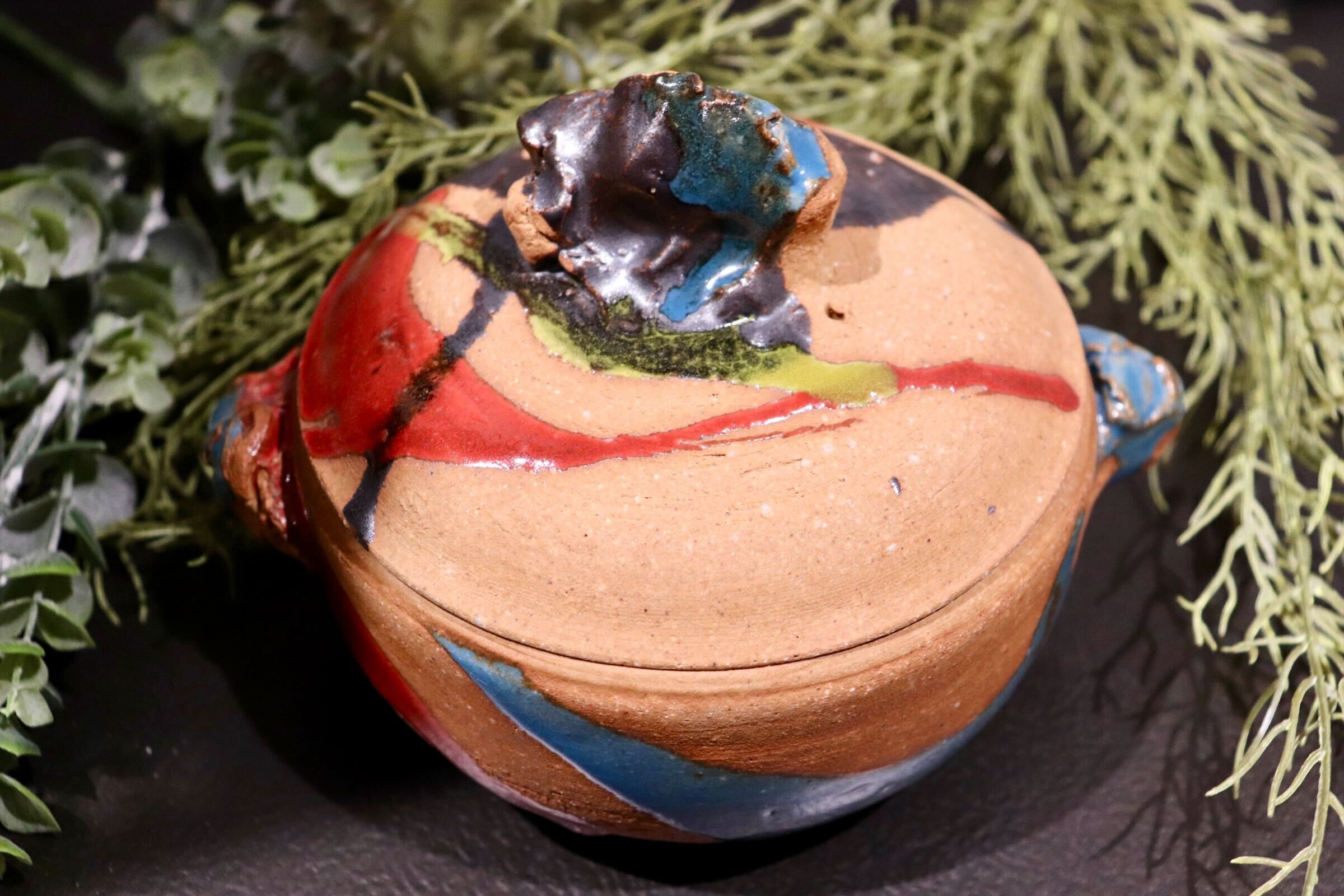 GMIO365◯丹文窯 丹波焼 土鍋 和食器 伝統工芸 丹波篠山 未使用