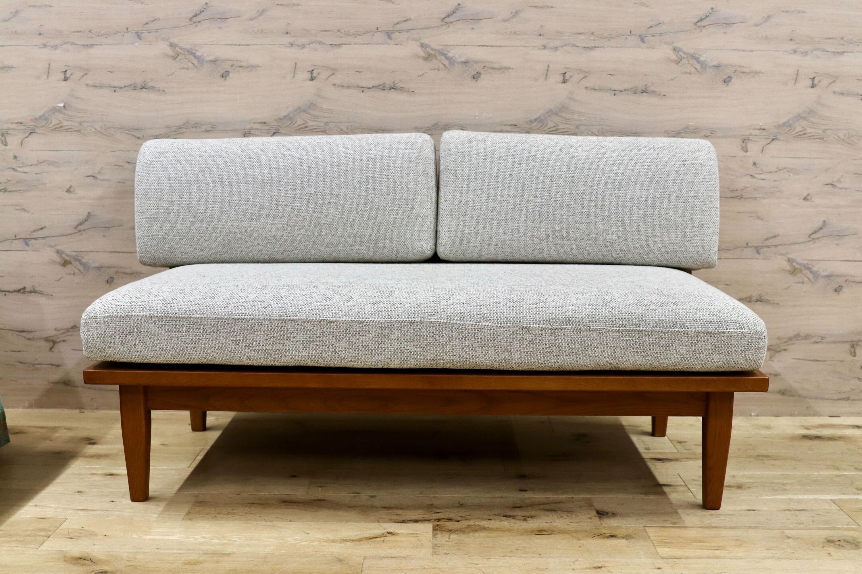 GMIS424A○unico / ウニコ WICK ウィック 2人掛けソファ ラブソファ ベンチソファ リビングソファ 約7万