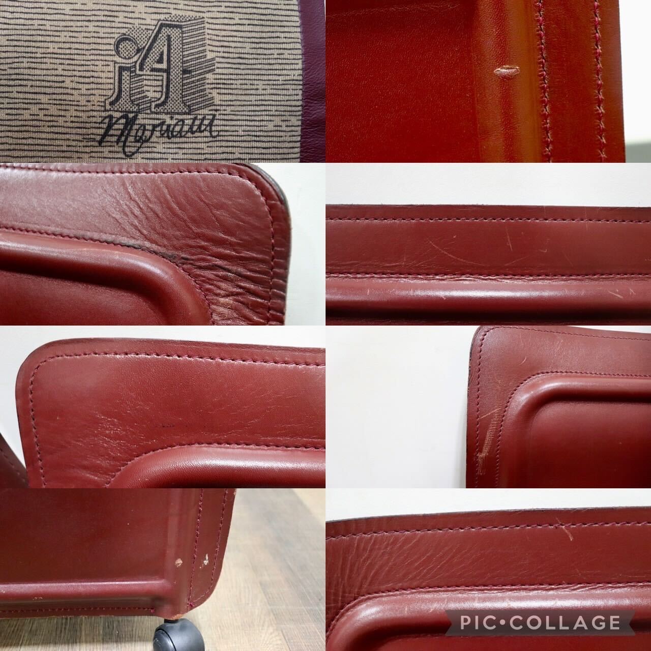 GMGK540H○i4Mariani / クアトロマリアーニ メトーラ イタリア製 ラウンジチェア エグゼクティブチェア 総革 約33万 検)カッシーナ B&B