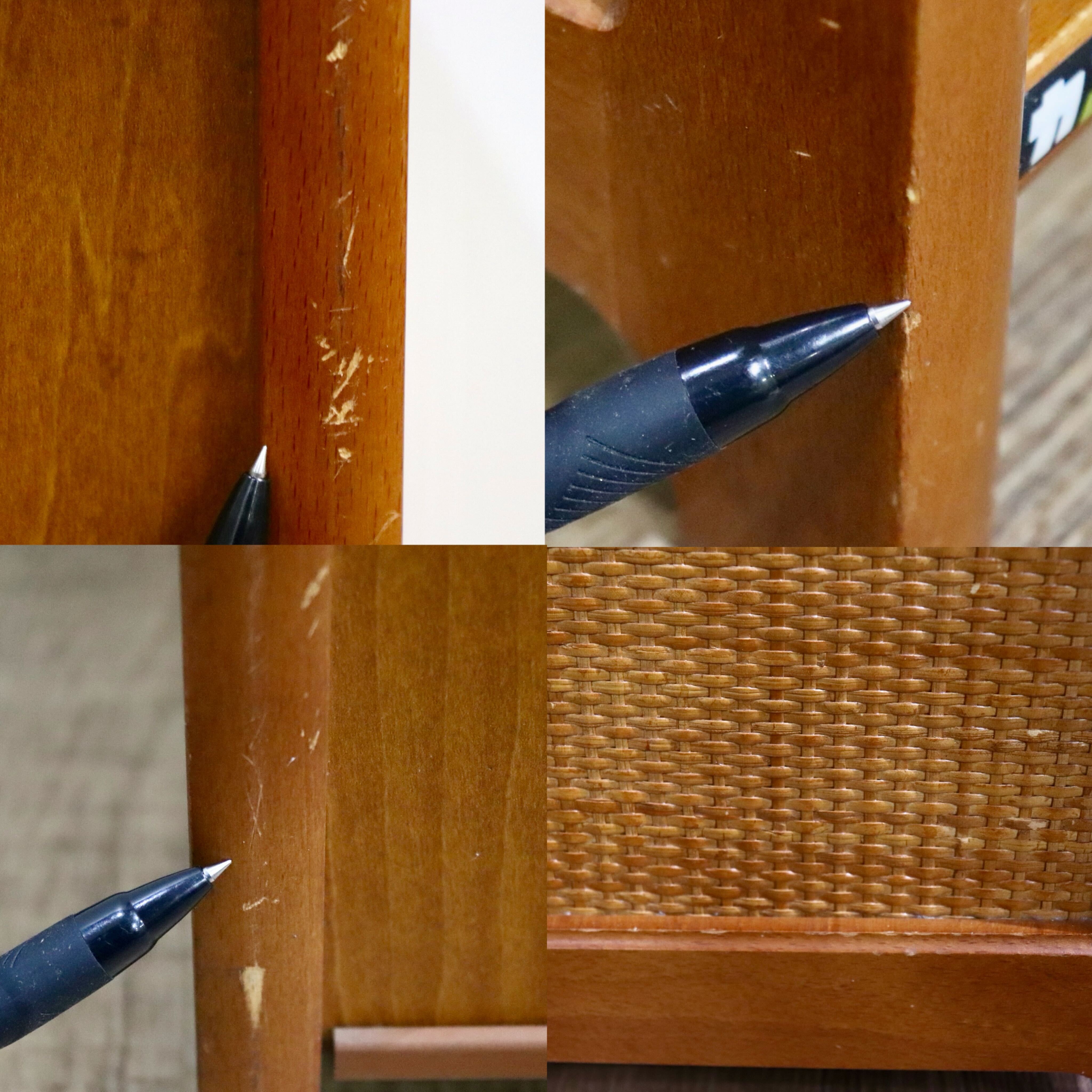 GMHH92○karimoku / カリモク オールドカリモク スリッパラック 靴箱 収納ラック 玄関収納 収納棚 花台 飾り棚 国産家具