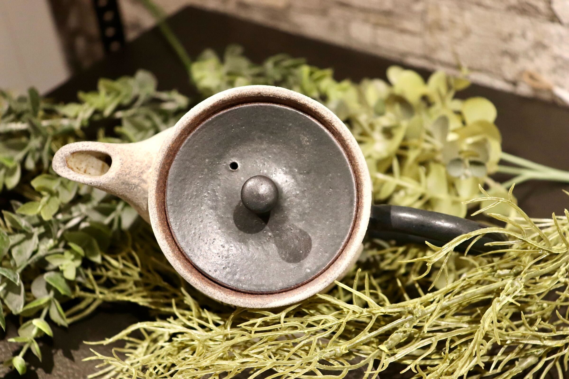 GMIO268◯市野悟窯 丹波焼 ティーポット 伝統工芸 丹波篠山 未使用