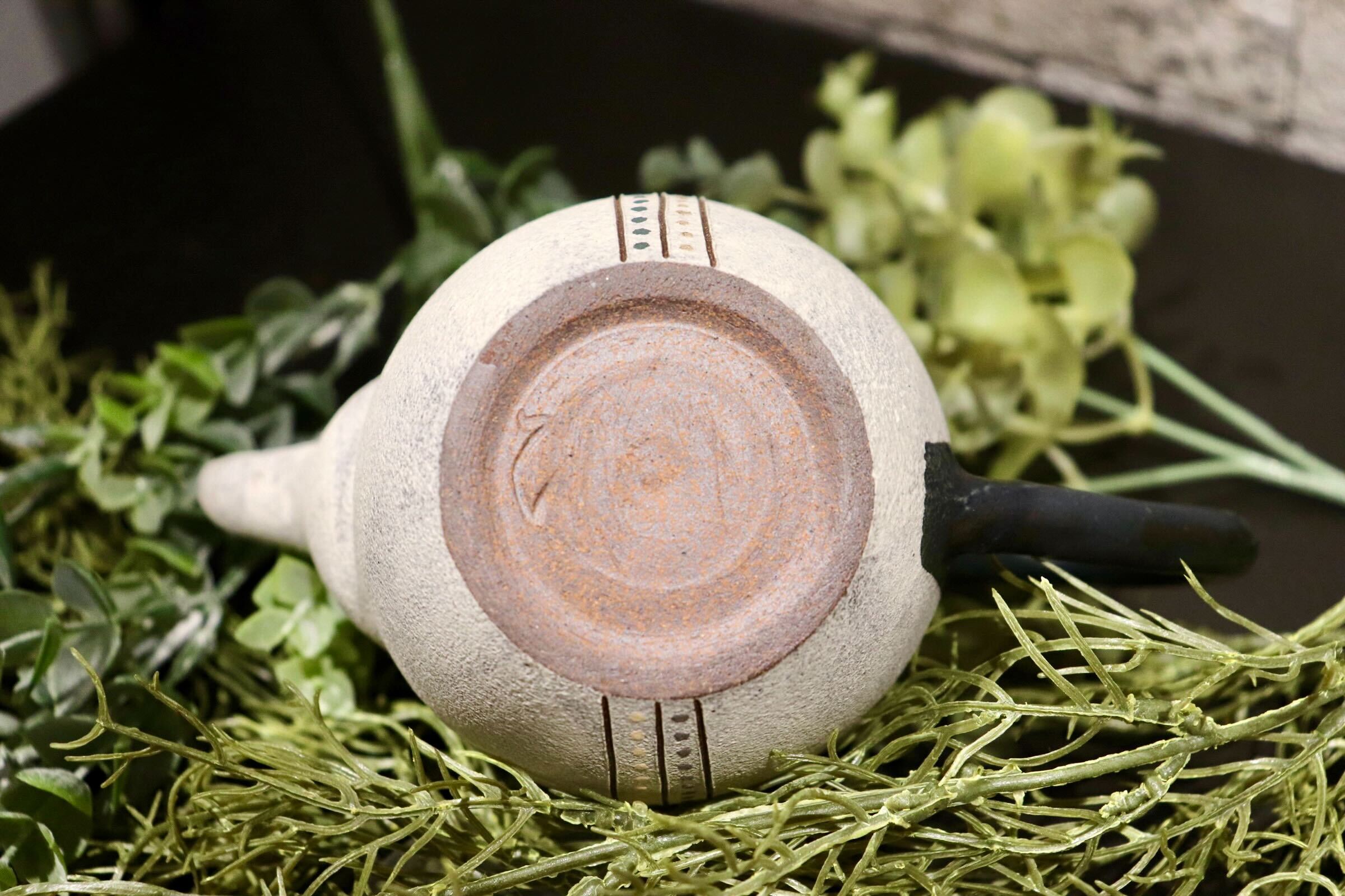 GMIO268◯市野悟窯 丹波焼 ティーポット 伝統工芸 丹波篠山 未使用