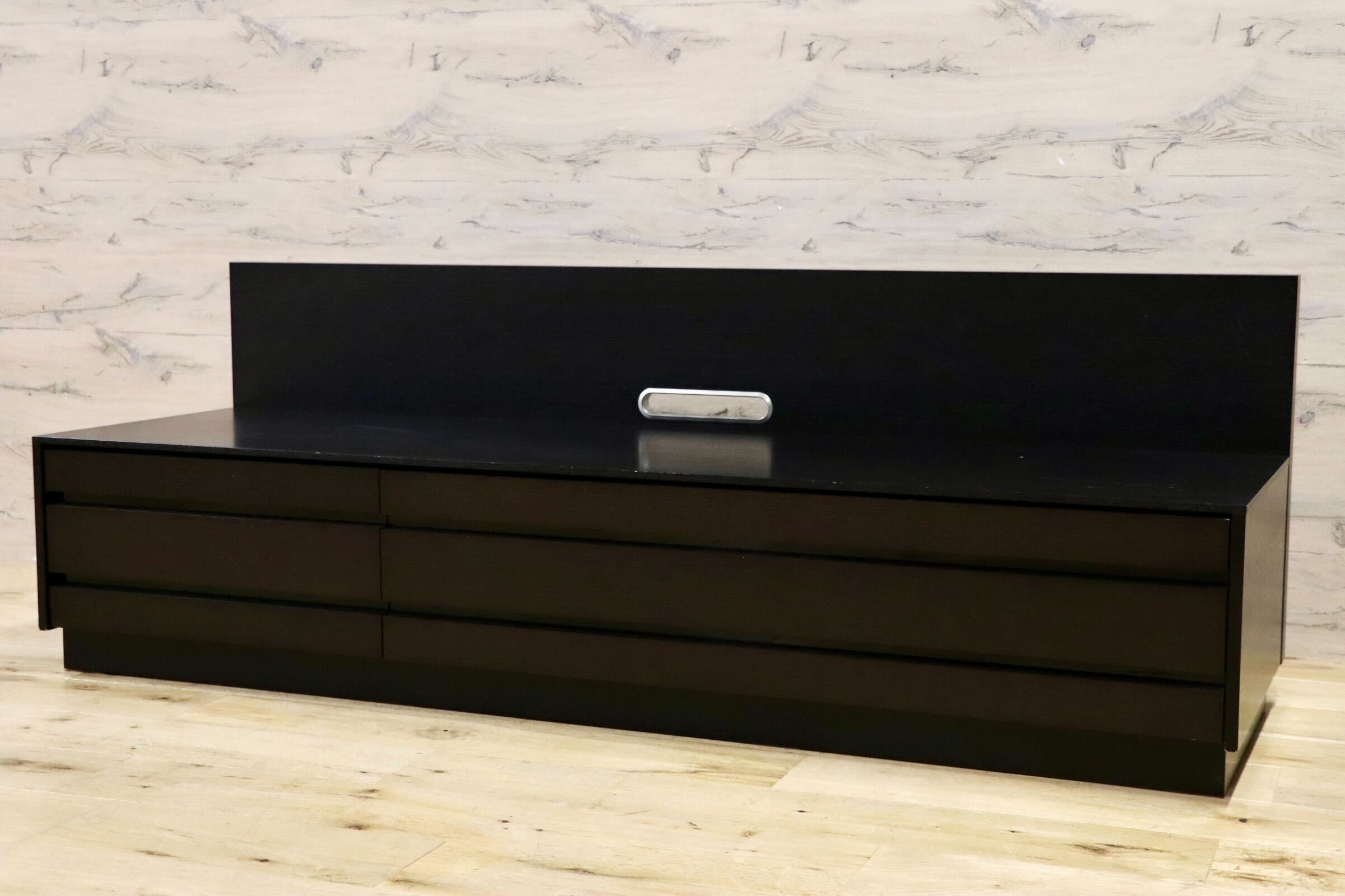 GMHS489○TVボード AVボード ローボード リビング収納 ブラック スタイリッシュ モダン 検)ボーコンセプト シモンズ