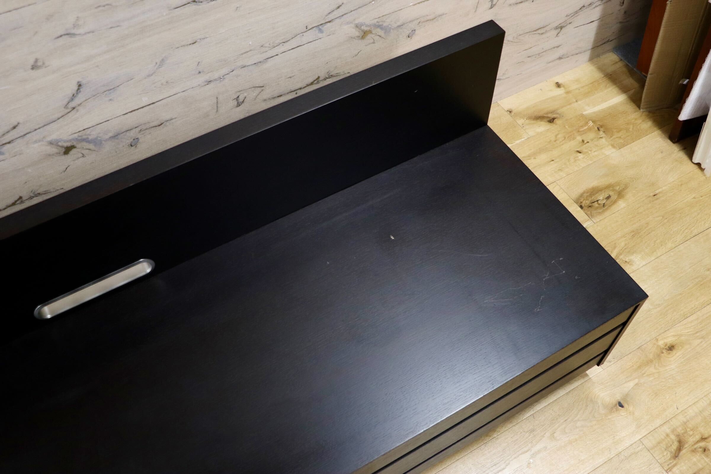 GMHS489○TVボード AVボード ローボード リビング収納 ブラック スタイリッシュ モダン 検)ボーコンセプト シモンズ