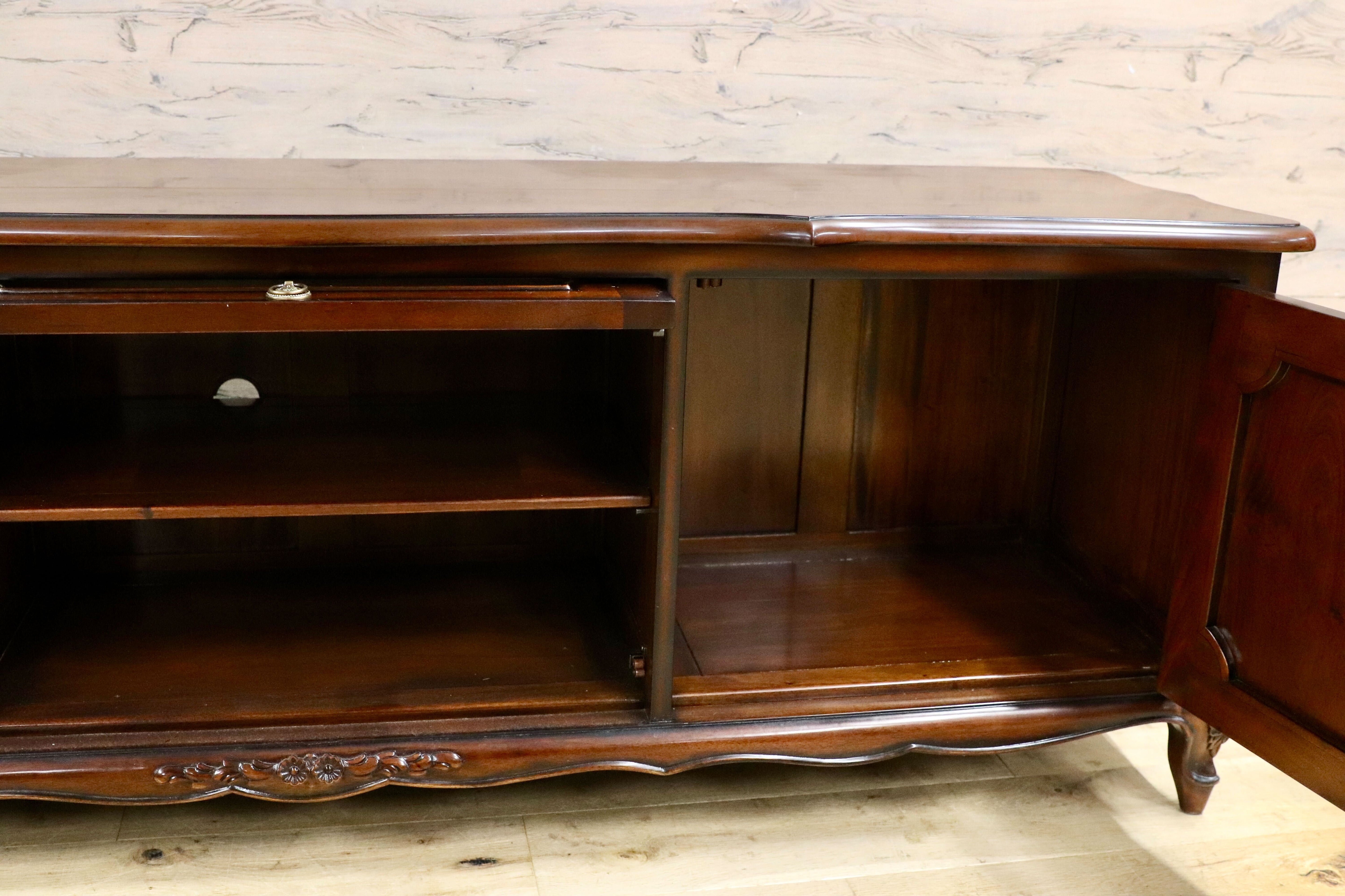 GMIK753○Malina Cassili クラシック アンティーク調 テレビボード TVボード AVボード ローボード リビング収納 定価約17.3万