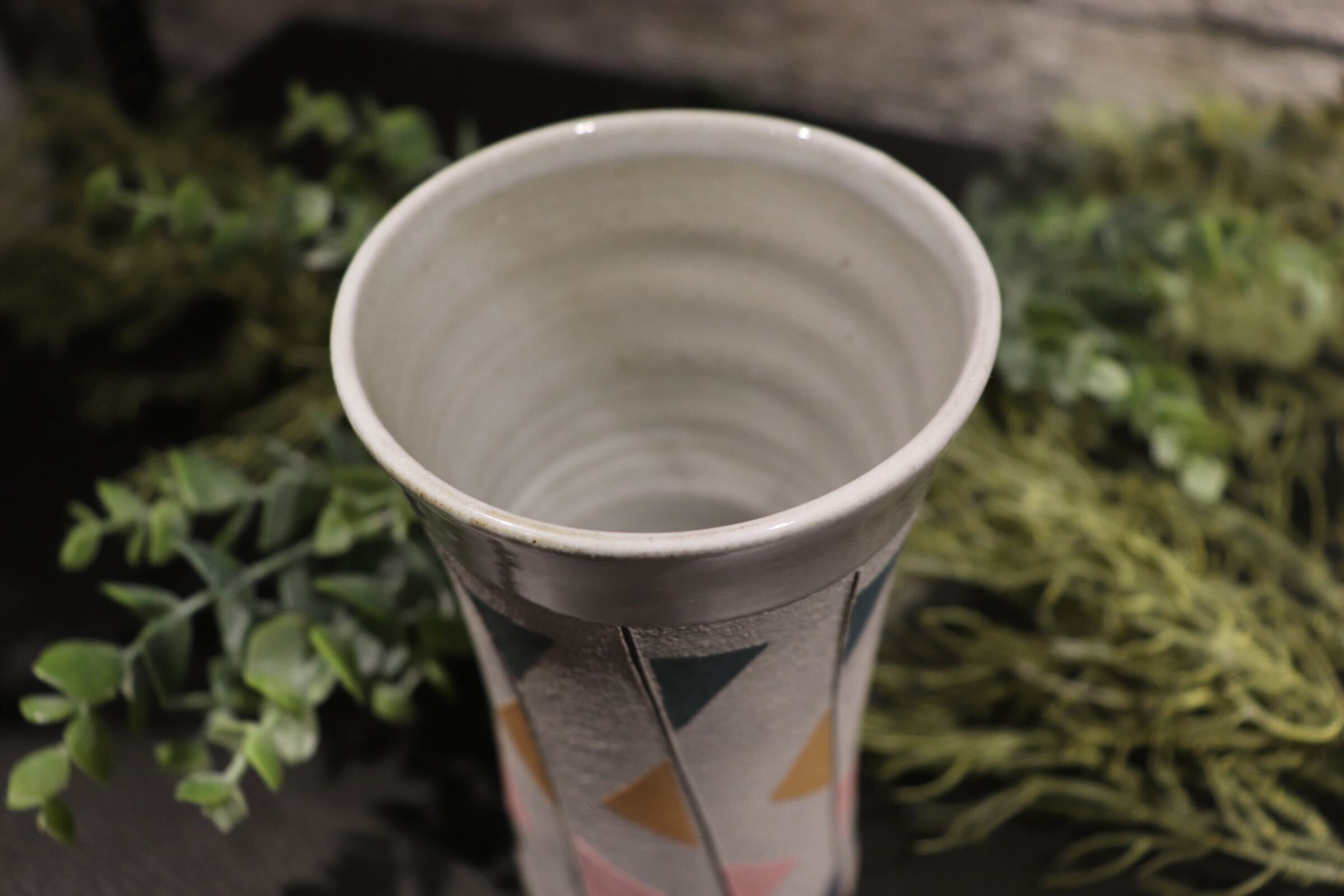 GMIO89◯市野悟窯 丹波焼 ビアカップ 伝統工芸 丹波篠山 未使用