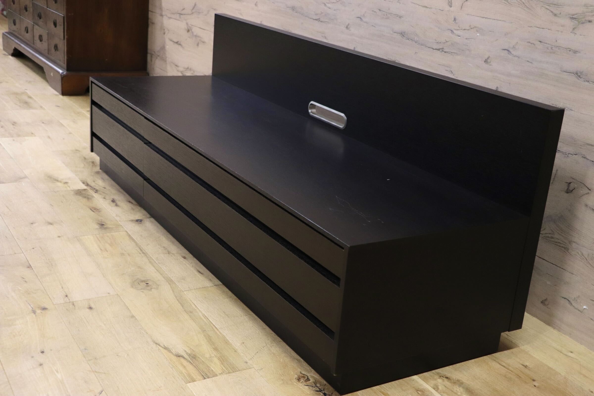 GMHS489○TVボード AVボード ローボード リビング収納 ブラック スタイリッシュ モダン 検)ボーコンセプト シモンズ