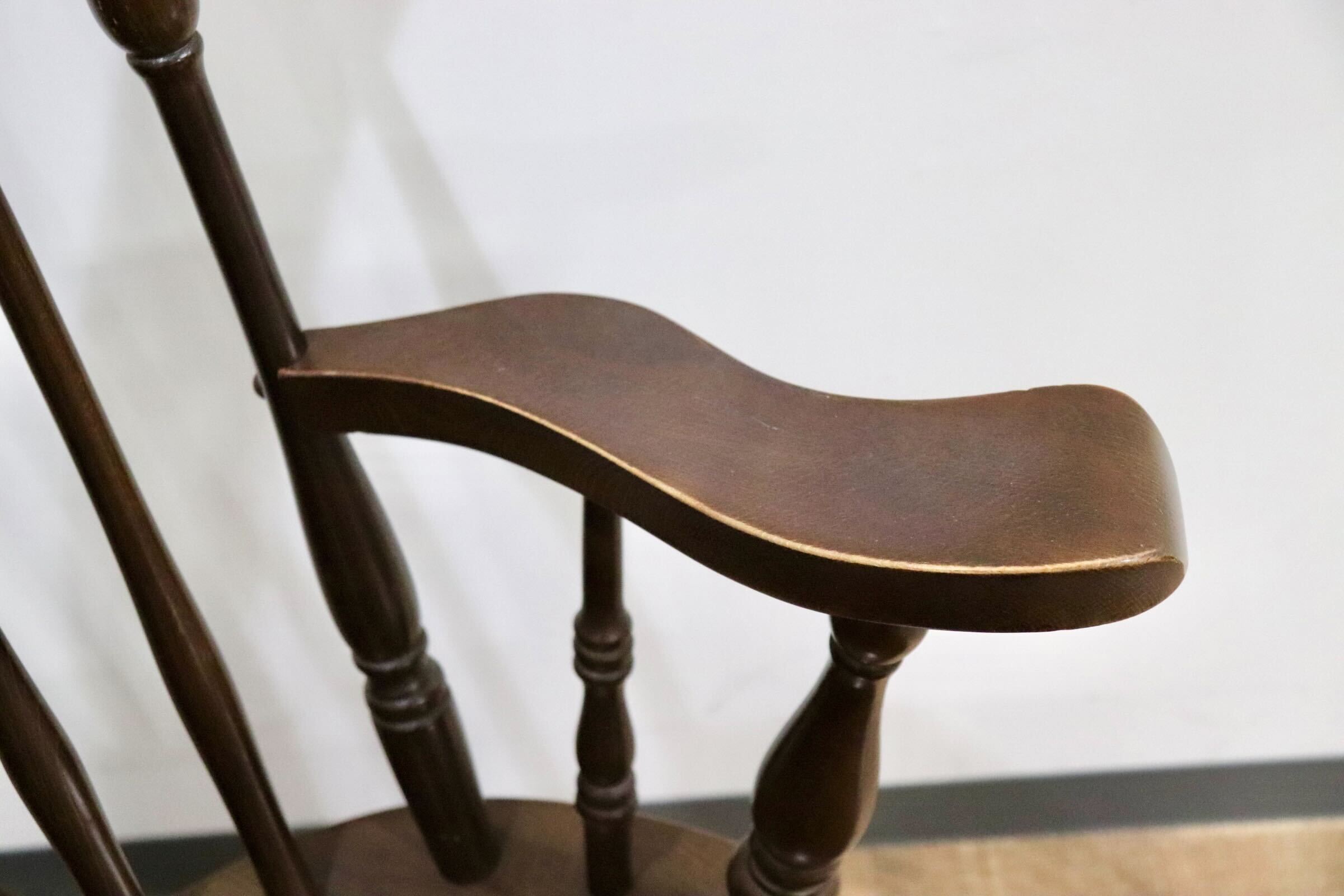 GMHH497○柏木工 ロッキングチェア 揺り椅子 レトロ カントリー 安楽椅子 ブナ材 検)飛騨産業