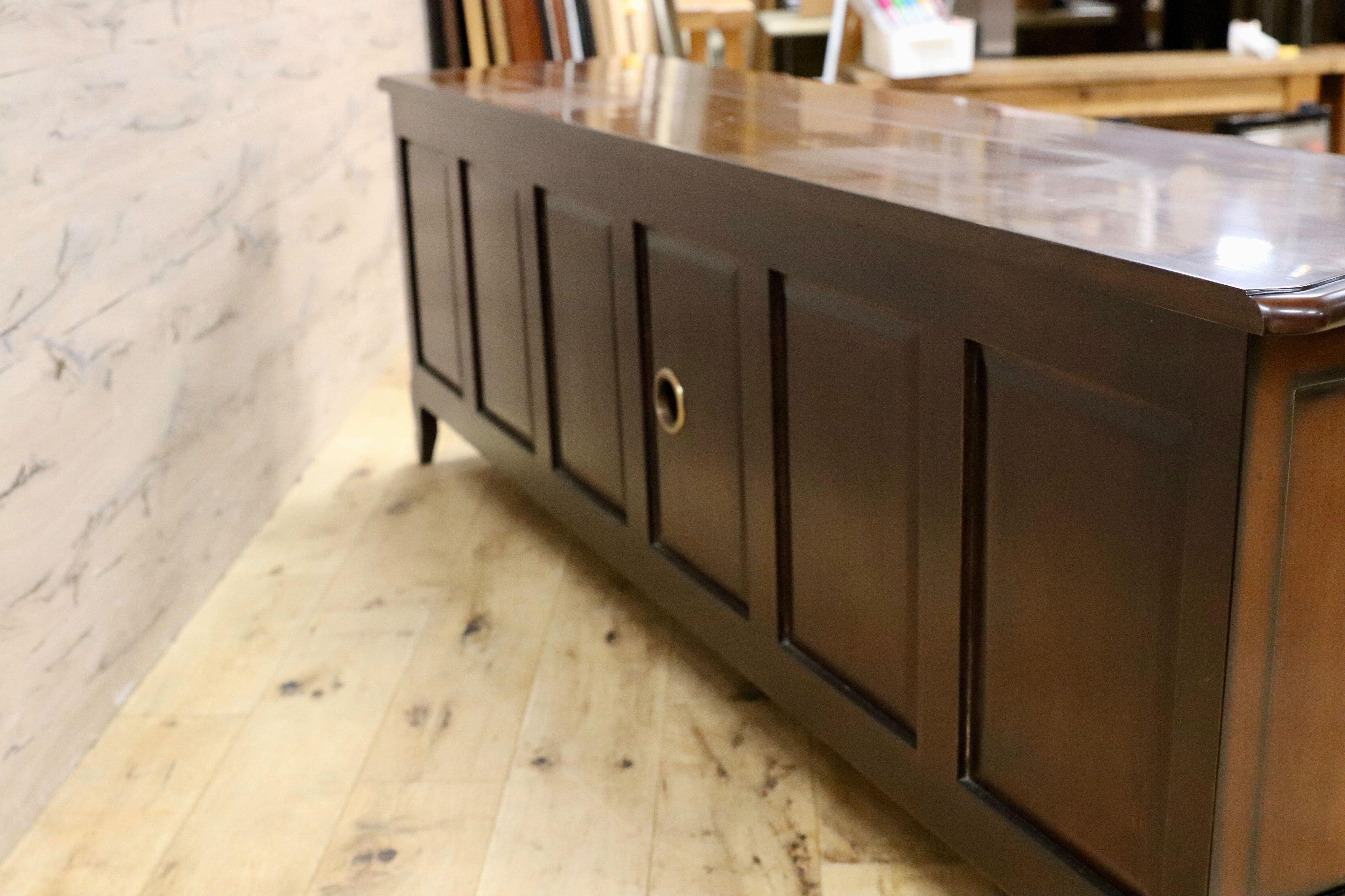 GMIK753○Malina Cassili クラシック アンティーク調 テレビボード TVボード AVボード ローボード リビング収納 定価約17.3万