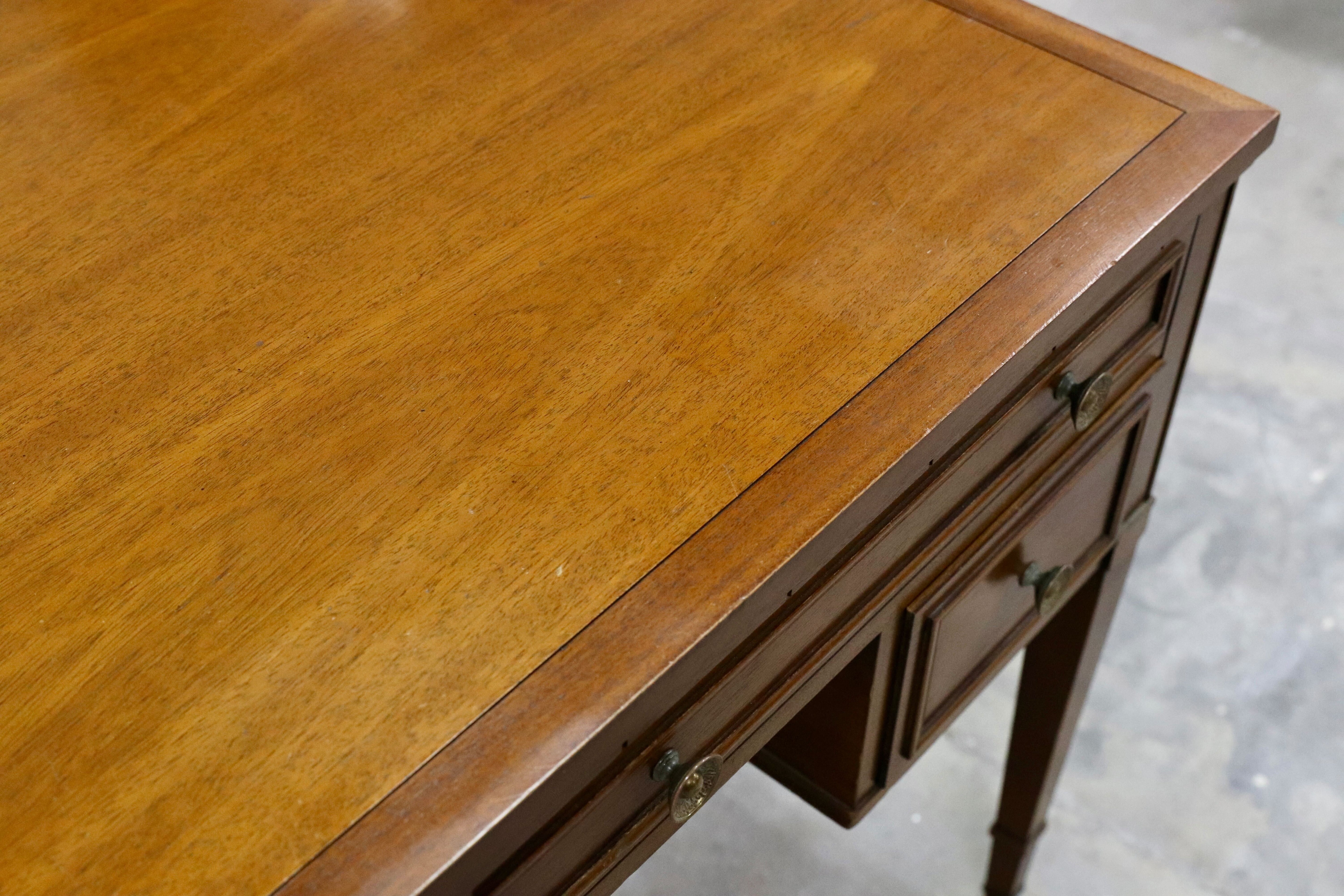 GMIK406○DREXEL HERITAGE / ドレクセルヘリテイジ トライユン 学習机 デスク 書斎机 US クラシック ヴィンテージ 定価約42万
