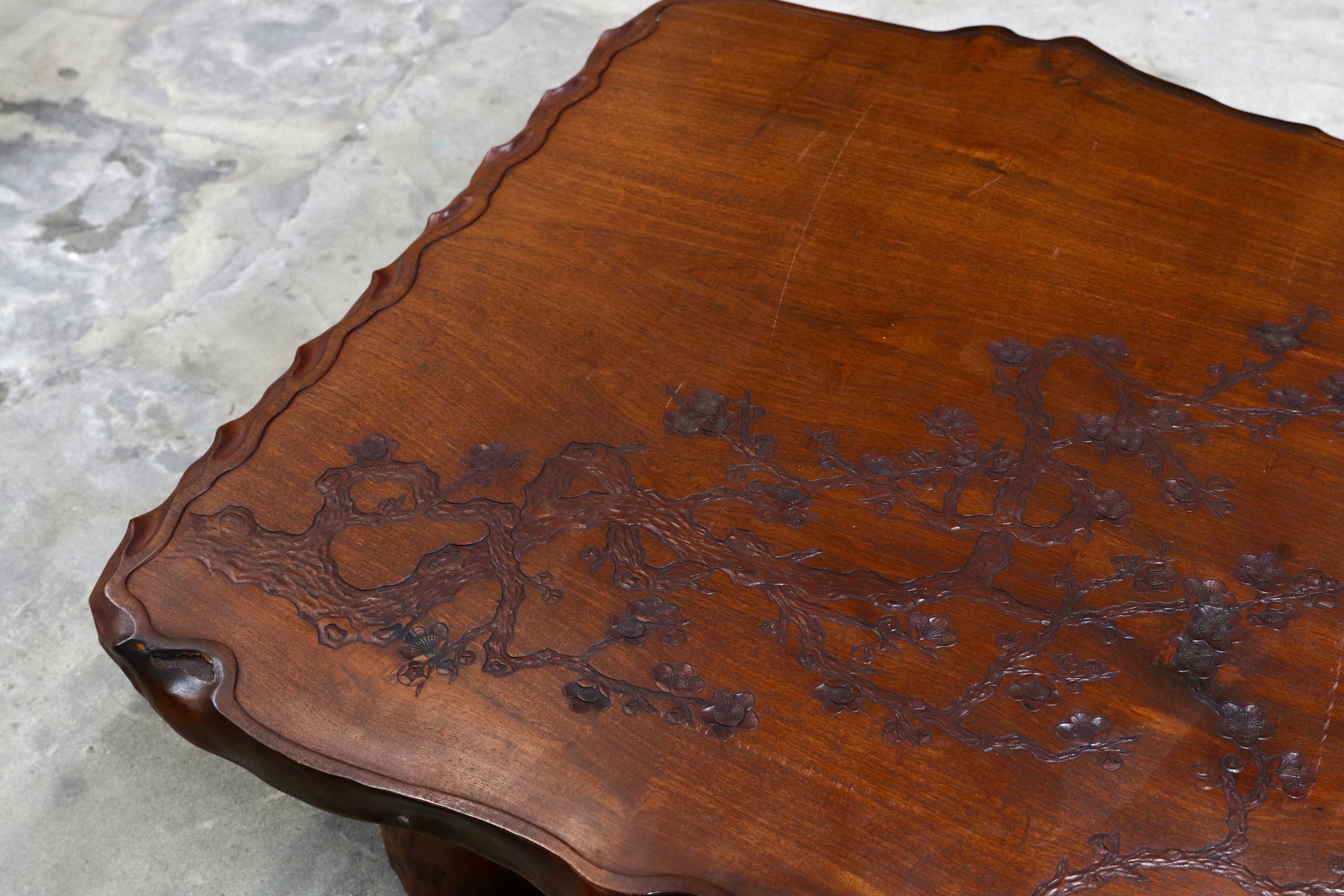 GMIH371○花梨材 座卓 センターテーブル リビングテーブル ローテーブル 和室 座敷 和家具 レトロ アンティーク