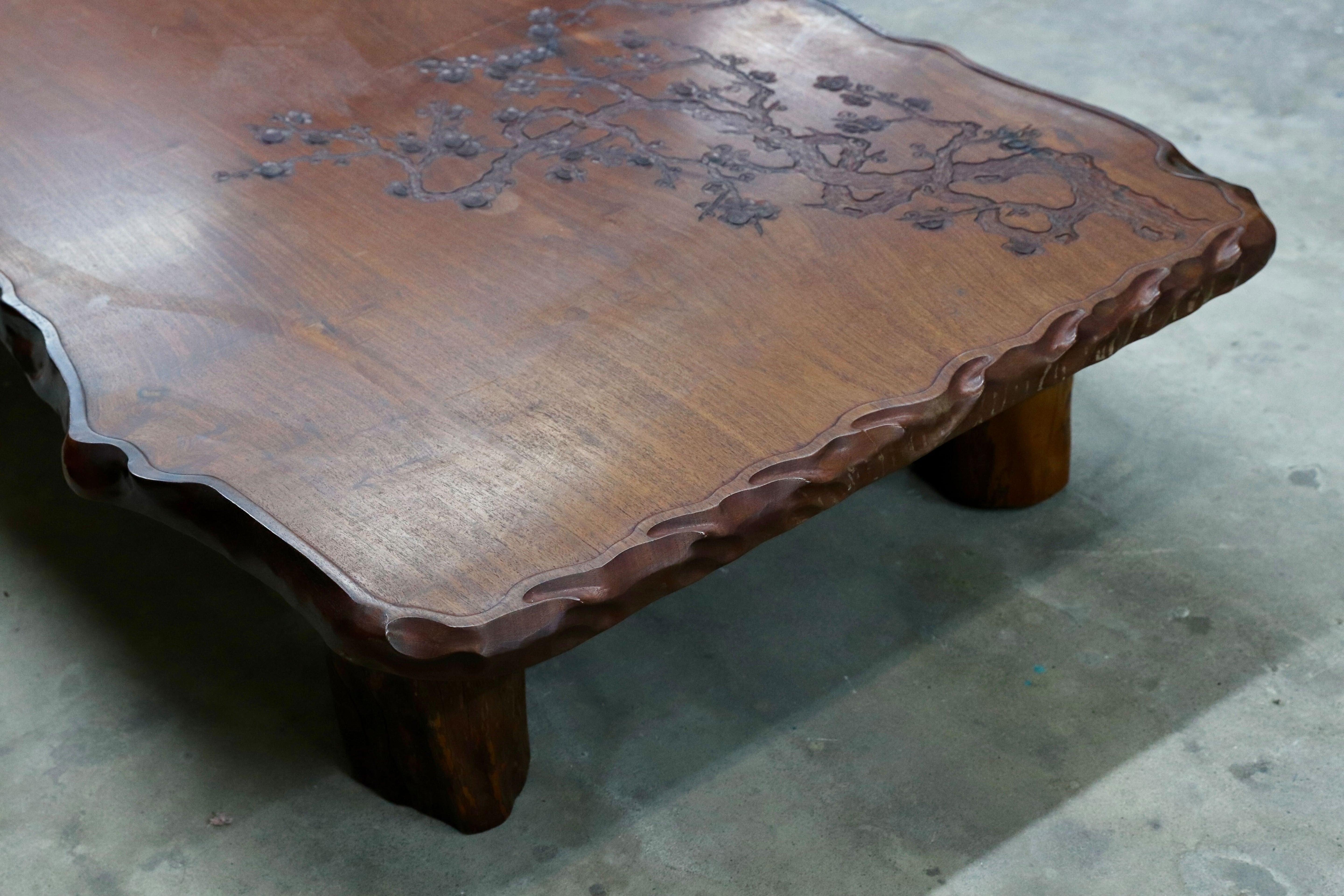 GMIH371○花梨材 座卓 センターテーブル リビングテーブル ローテーブル 和室 座敷 和家具 レトロ アンティーク