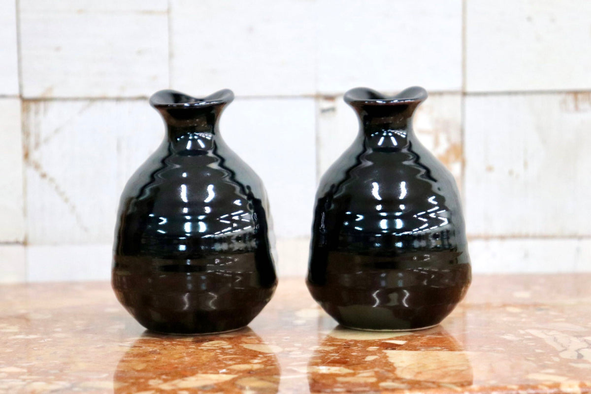 GMJS271N〇九谷焼 隆光窯 色絵 鳥文 瓢箪型 徳利 盃 酒器揃 徳利2本 盃5客 共箱 九谷焼 陶磁器
