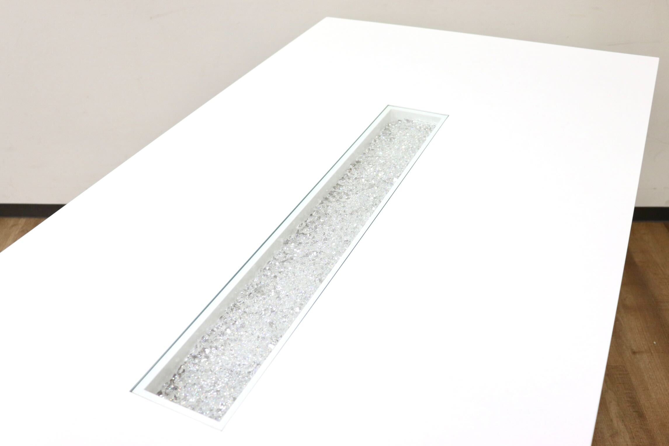 GMGK452○秋田木工 / AKIMOKU N-T004 ダイニングテーブル 食卓テーブル IDC大塚家具 ホワイト スタイリッシュ モダン 約22万