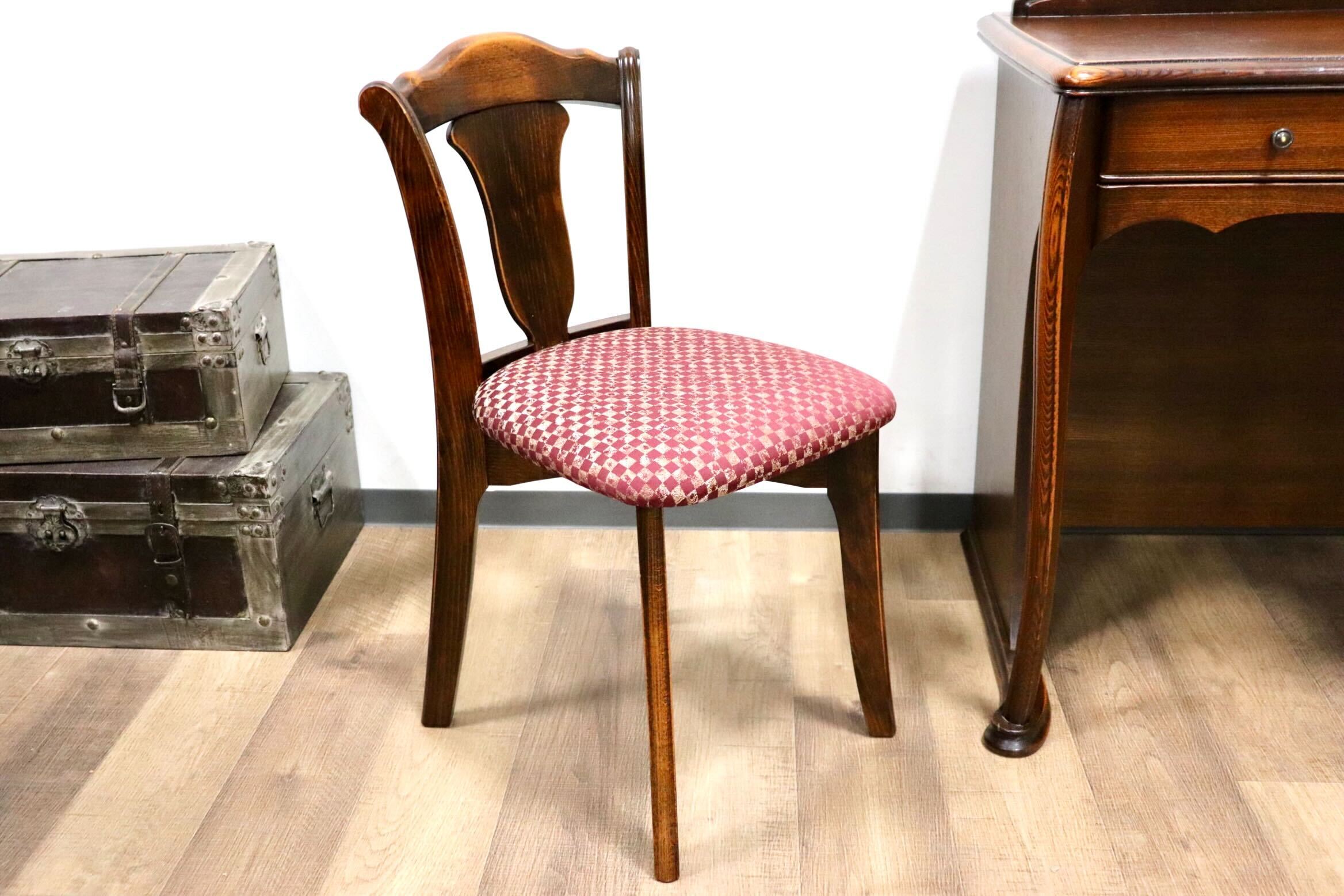 GMHS106○松永工房 CONTINUE カンティーニュ クラリッサ ドレッサー 化粧台 メイク台 チェア 椅子 楢材 クラシック エレガント 約28万 美品