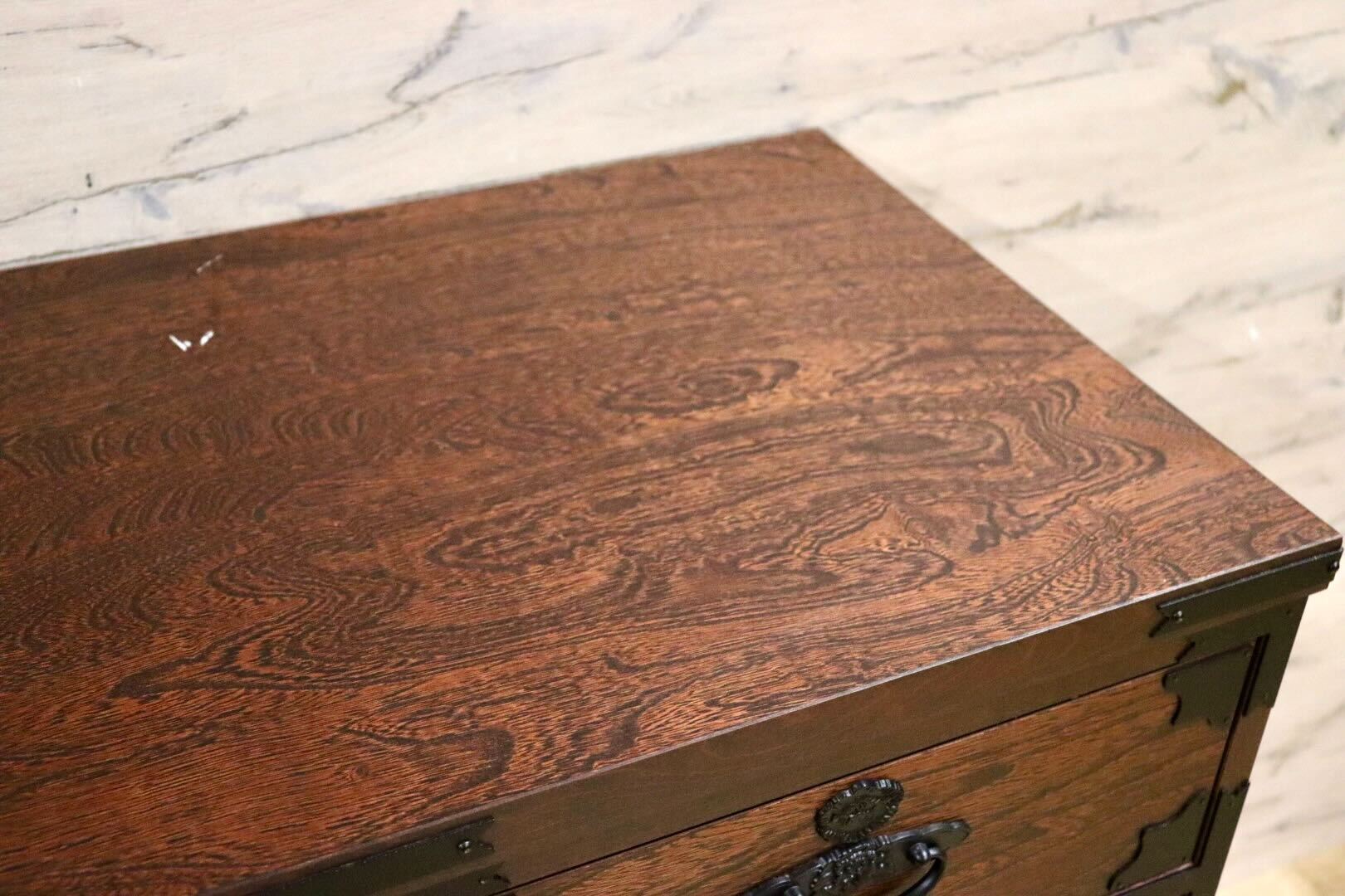 GMHH273B○時代箪笥 整理箪笥 民芸箪笥 伝統工芸 チェスト 和箪笥 和家具 和室 和モダン 古民家 レトロ 検)筑後民芸家具