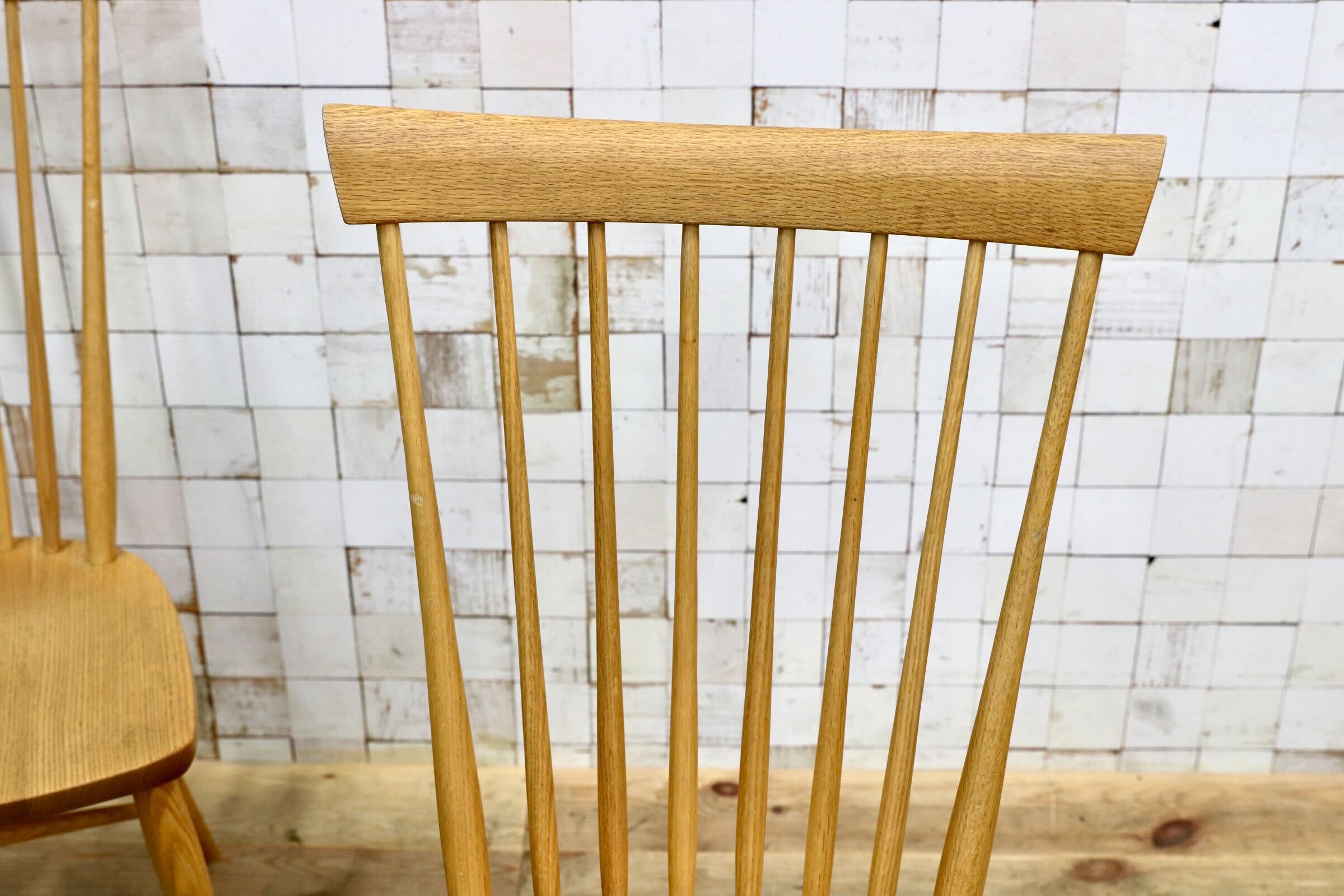 GMJK171A○KASHIWA / 柏木工 ODA11 ダイニングチェア 椅子 オーク材 国産家具 2脚セット 定価約10万