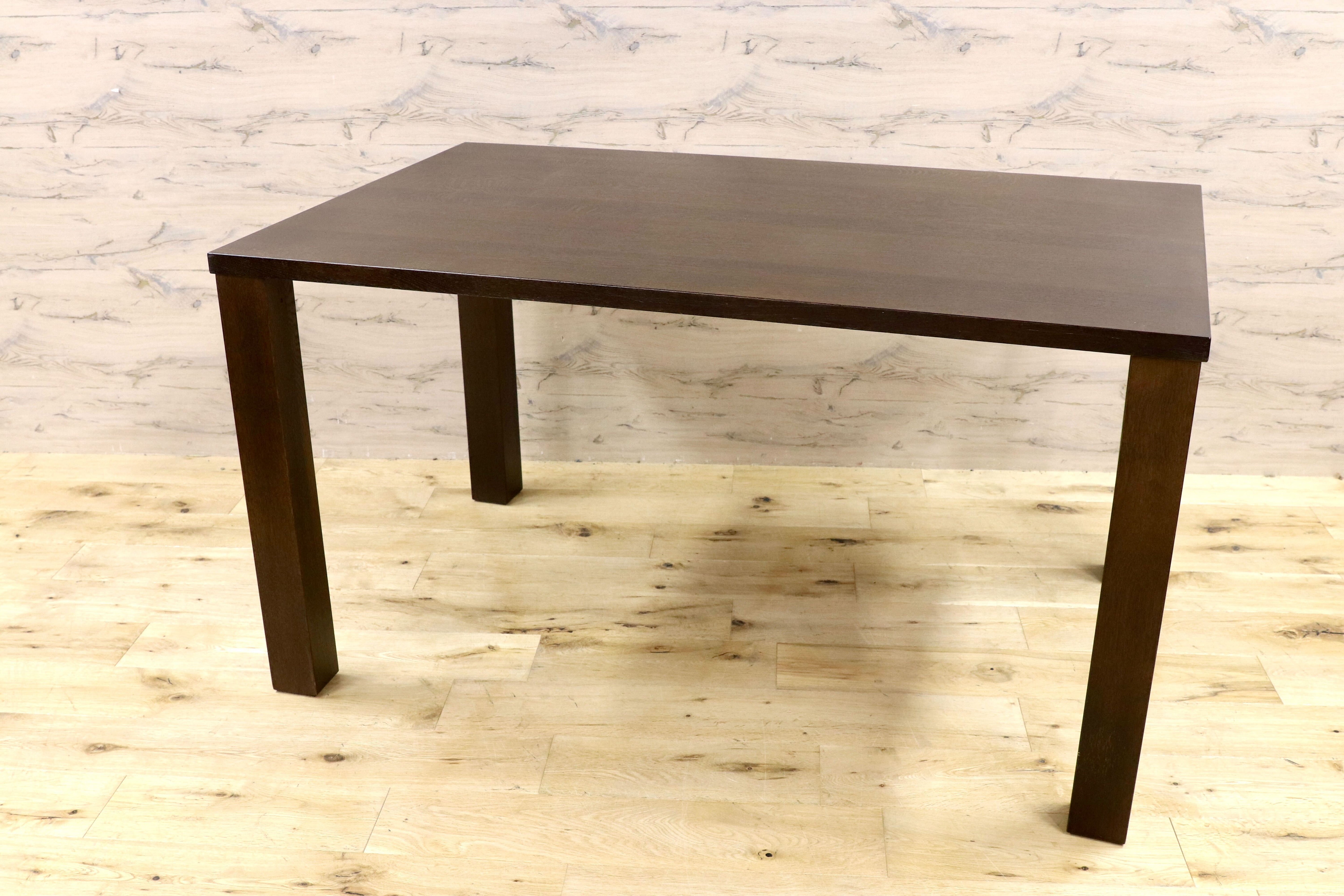 GMHF31○柏木工 / KASHIWA オーク材 ダイニングテーブル 食卓テーブル ダークブラウン 飛騨家具