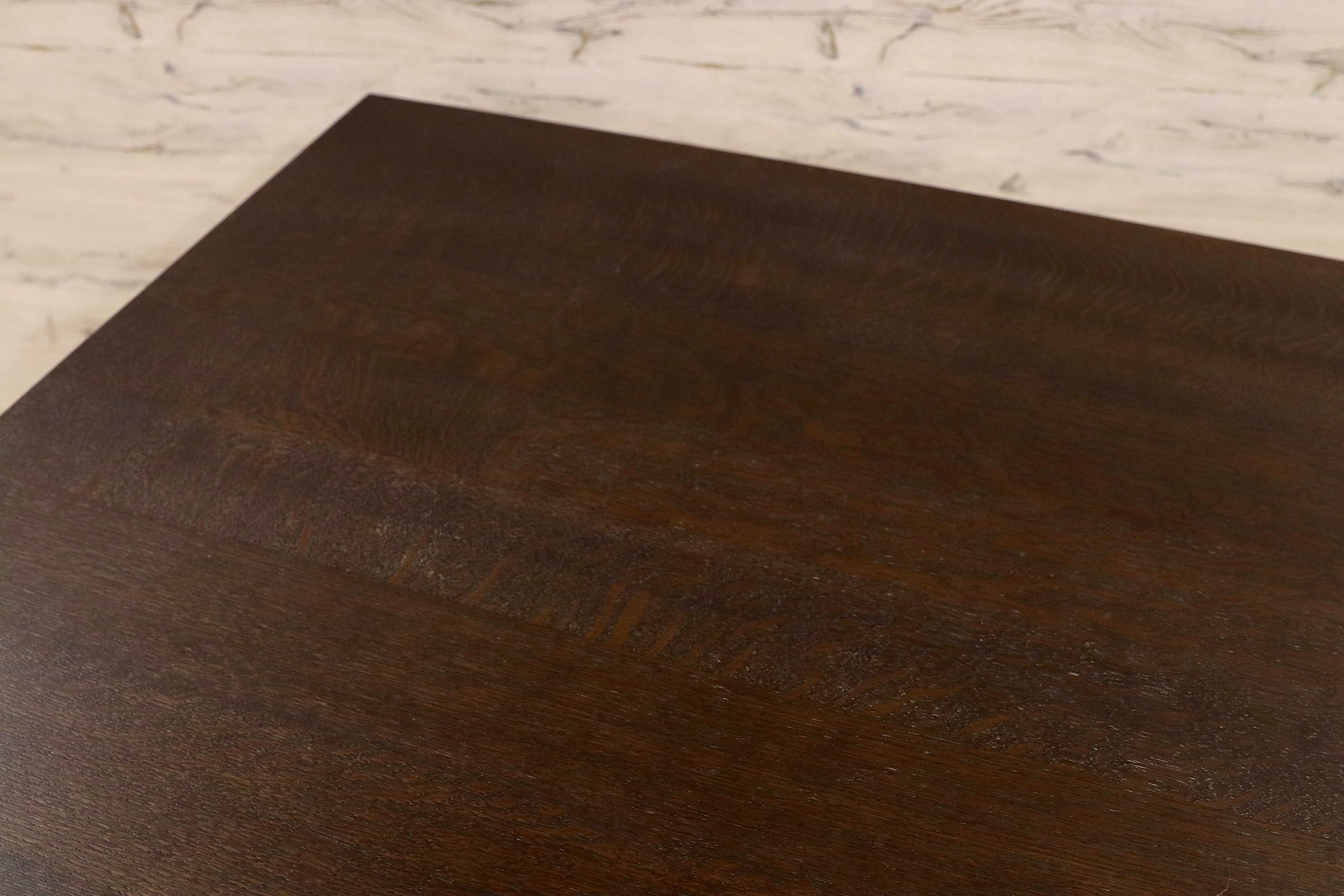 GMHF31○柏木工 / KASHIWA オーク材 ダイニングテーブル 食卓テーブル ダークブラウン 飛騨家具