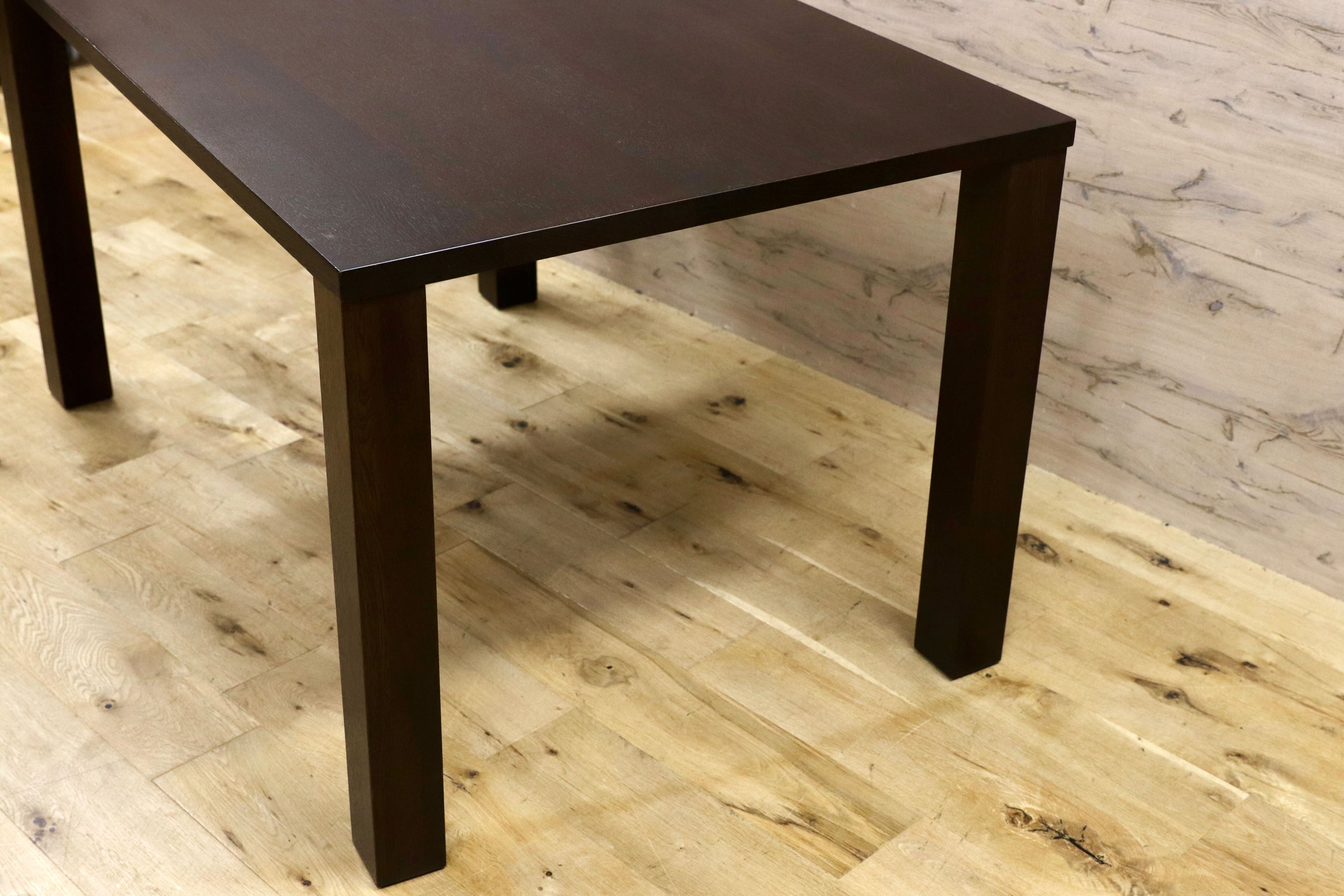 GMHF31○柏木工 / KASHIWA オーク材 ダイニングテーブル 食卓テーブル ダークブラウン 飛騨家具