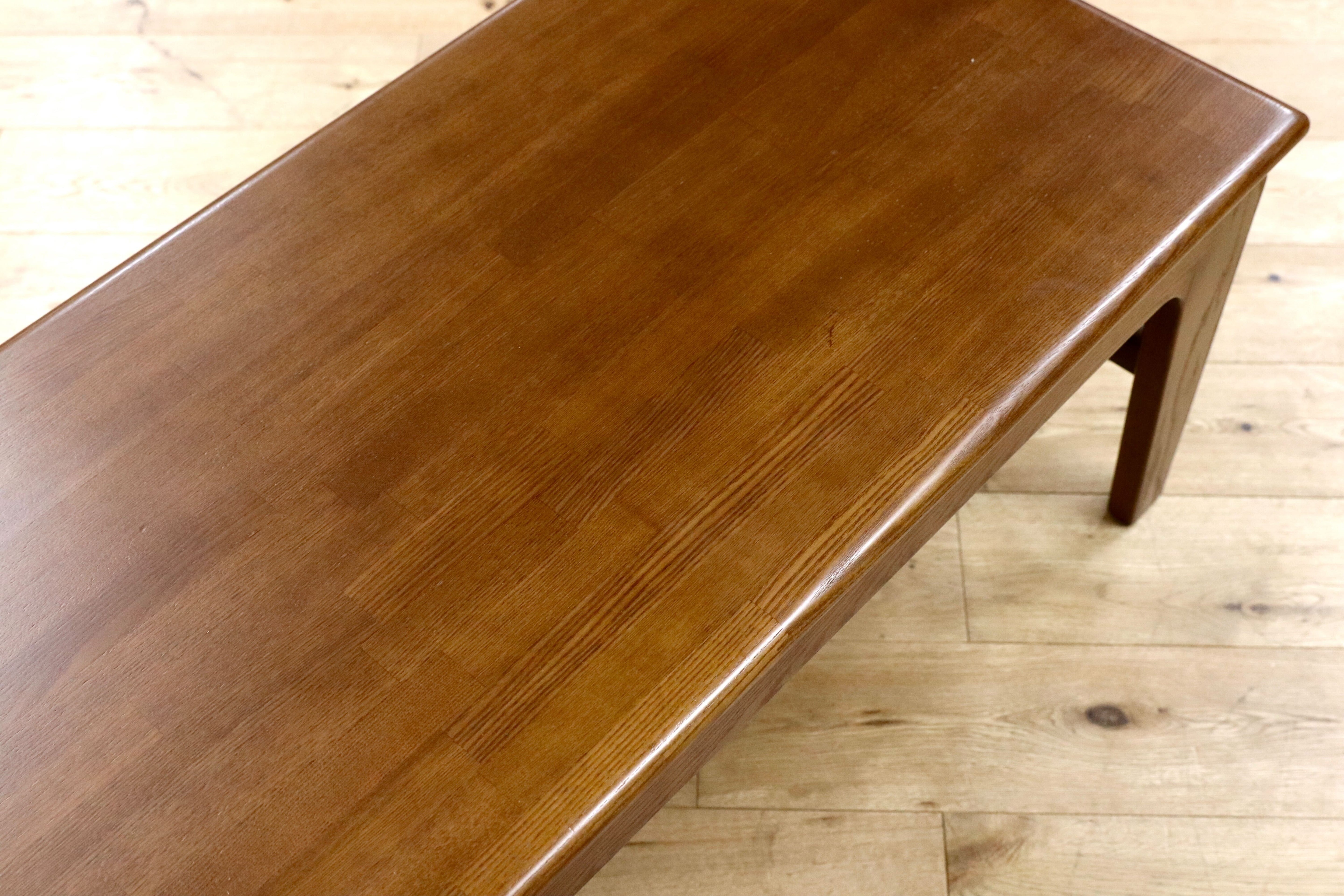 GMGT211○多慶屋 / TAKEYA ローテーブル カフェテーブル センターテーブル 楢材 オーク ブラウン 北欧スタイル