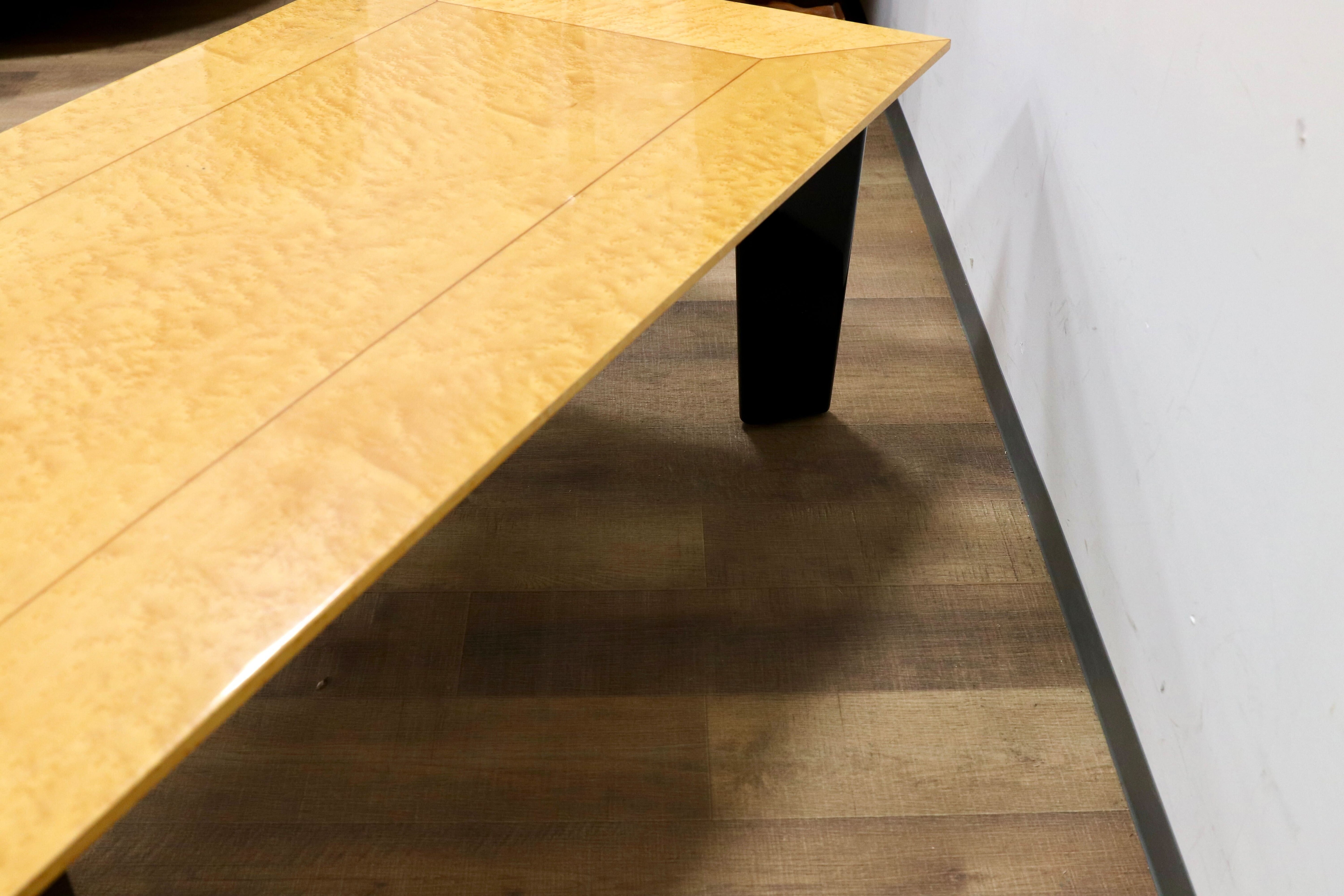 GMGK435○IDC大塚家具 スプレンダー センターテーブル リビングテーブル バーズアイメープル 定価約21万 クラシック エレガント 高級家具