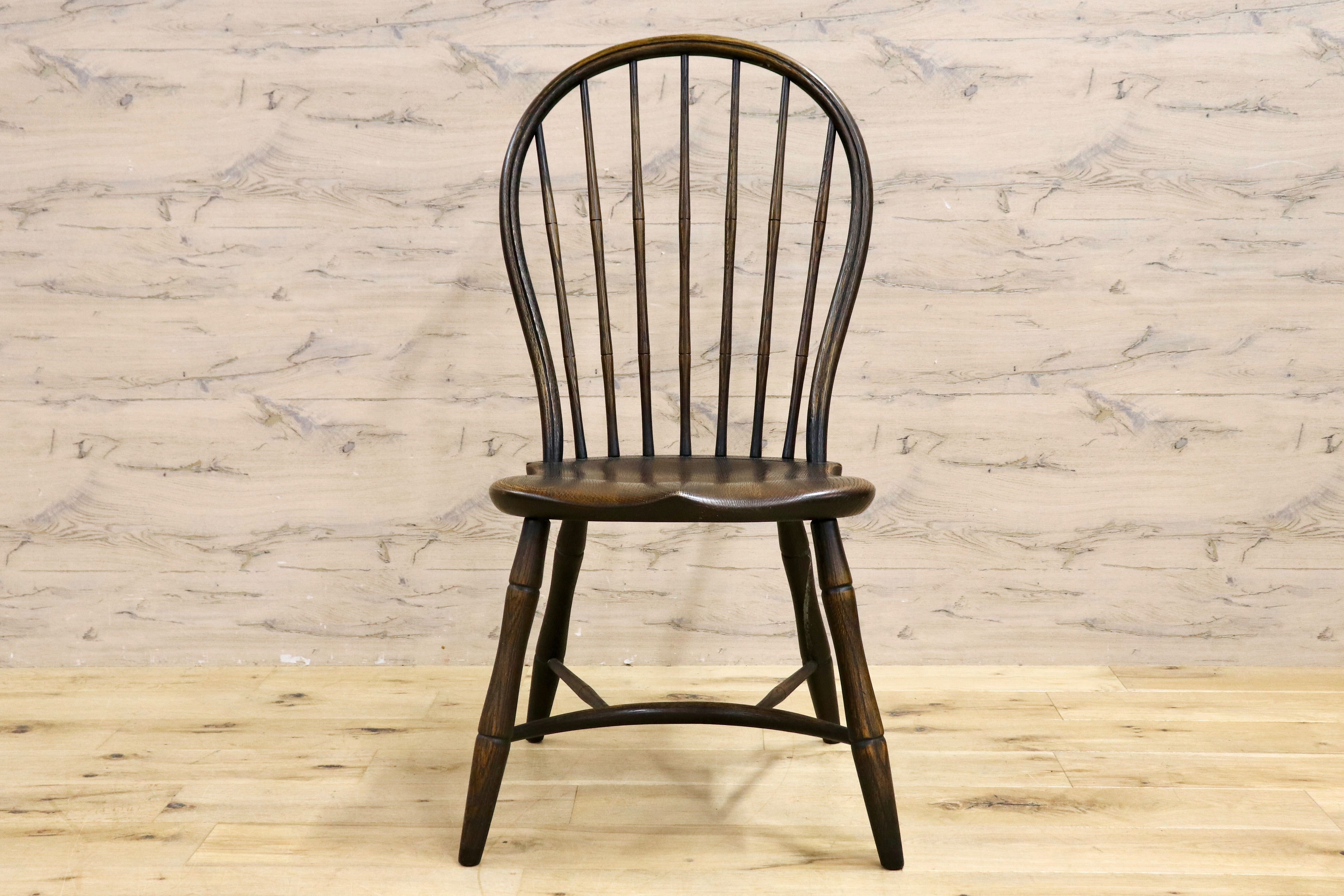 GMIK612A○飛騨産業 / HIDA キツツキ PROVINCIAL ボウバックチェア ダイニングチェア 椅子 オーク無垢材 定価17.6万