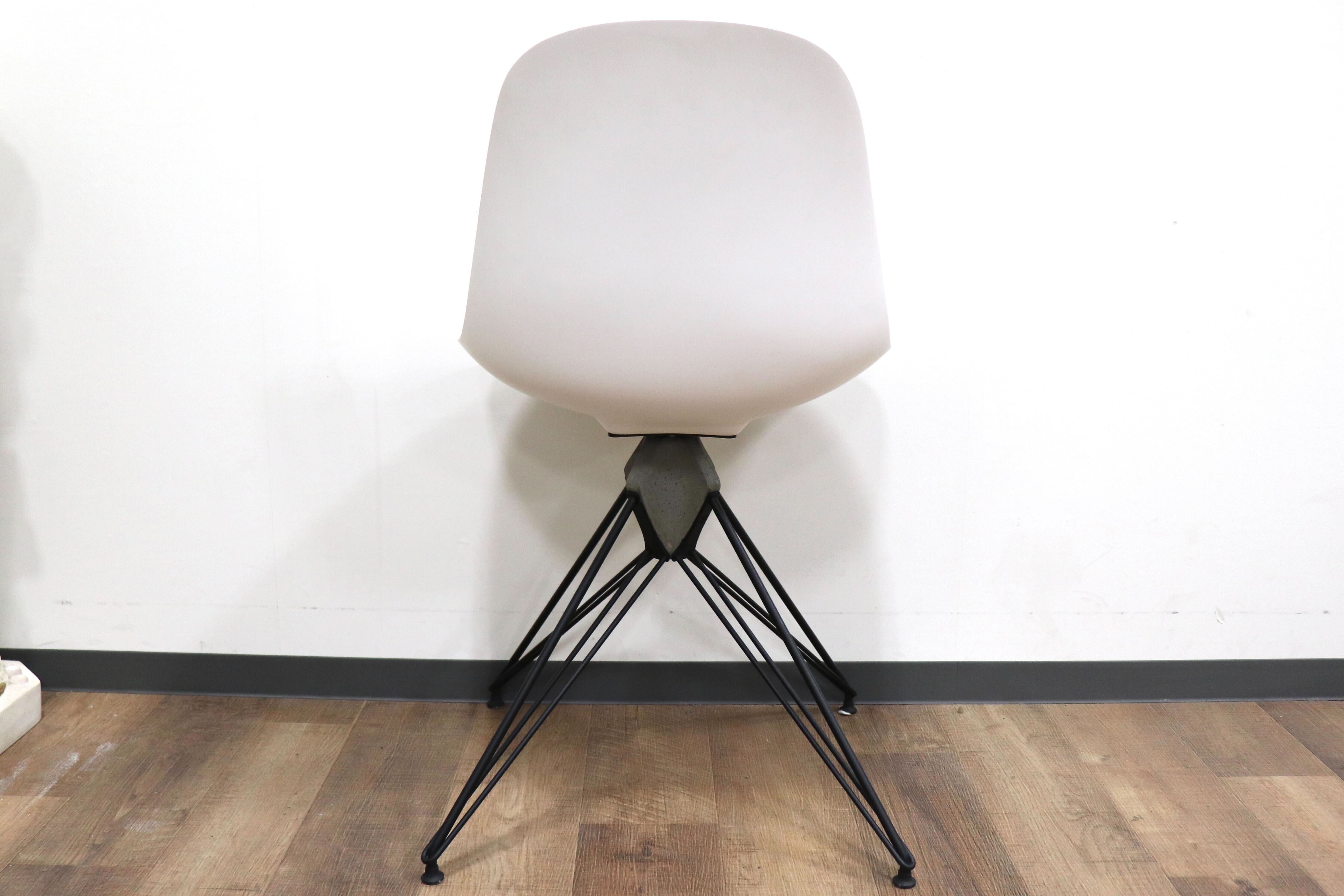 GMHK149B○DISTRIC EIGHT / ディストリクトエイト KAHN CHAIR カーンチェア ダイニングチェア サイドシェルチェア インダストリアル 6.5万