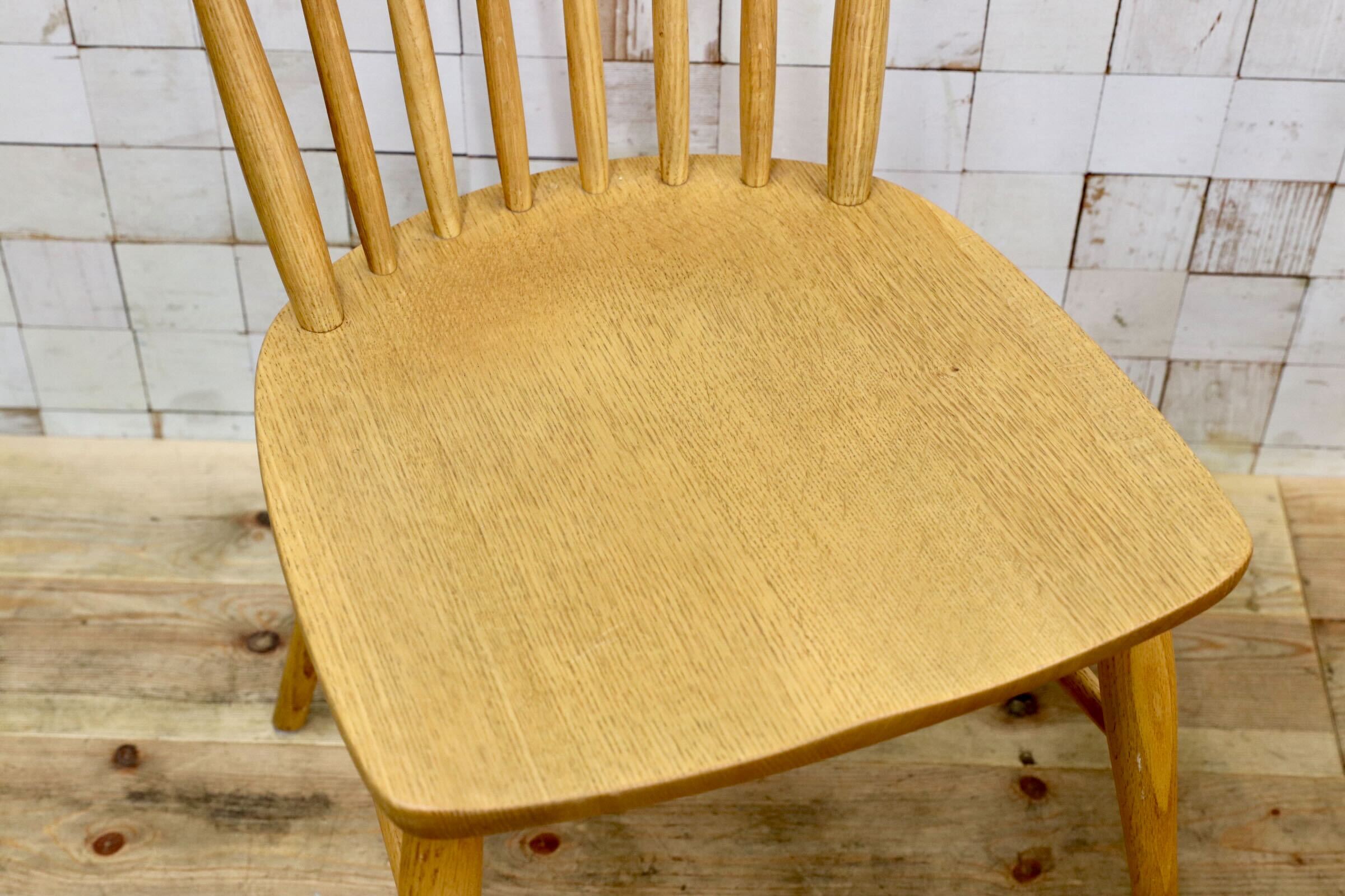 GMJK171B○KASHIWA / 柏木工 ODA11 ダイニングチェア 椅子 オーク材 国産家具 2脚セット 定価約10万