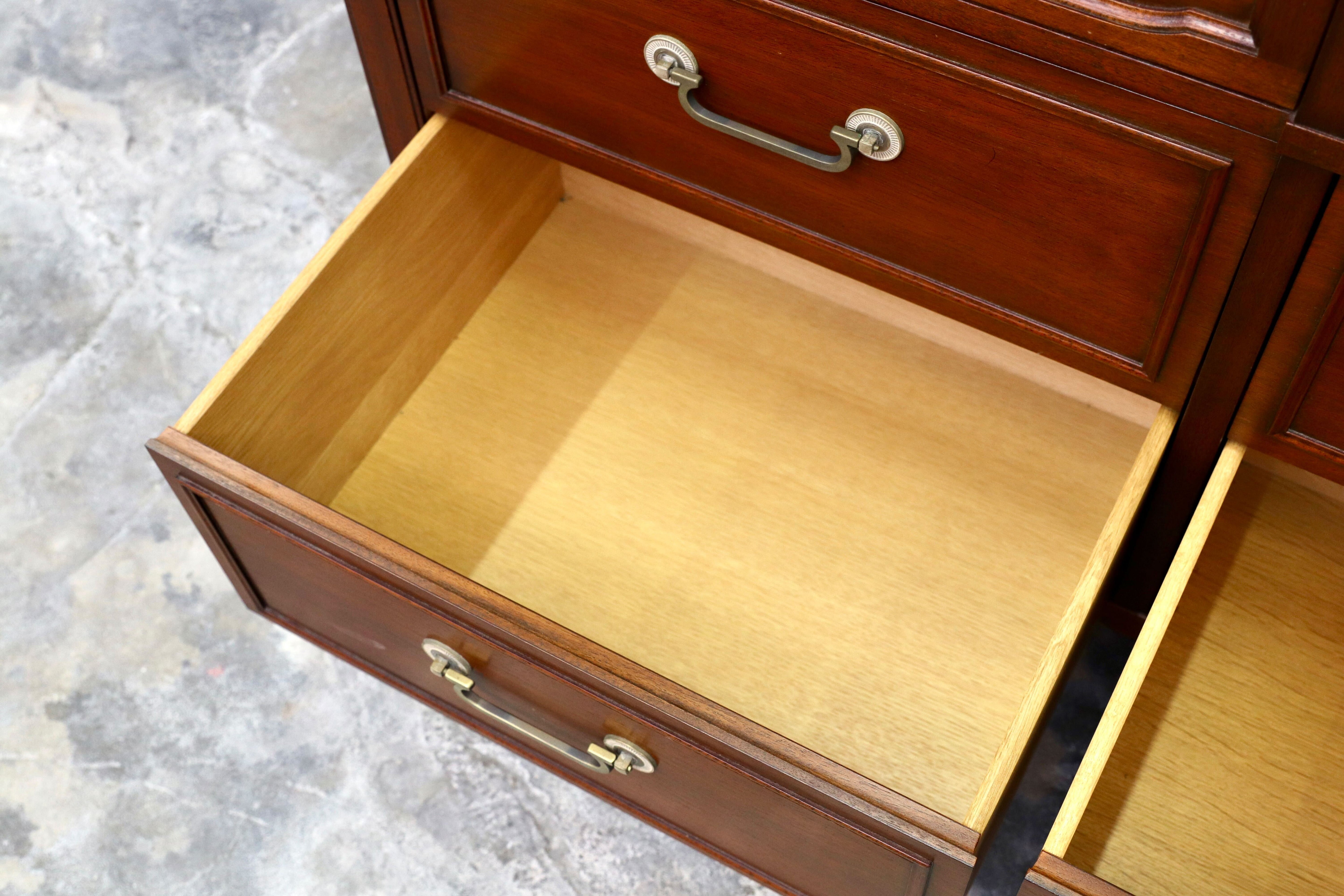 GMIK394A◯DREXEL HERITAGE / ドレクセルヘリテイジ トライユン ドレッシングボード サイドボード リビングボード 収納家具 定価約90万